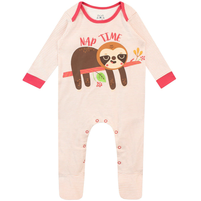 Harry Bear Baby Nap Time Sloth Sleepsuit - Character.com