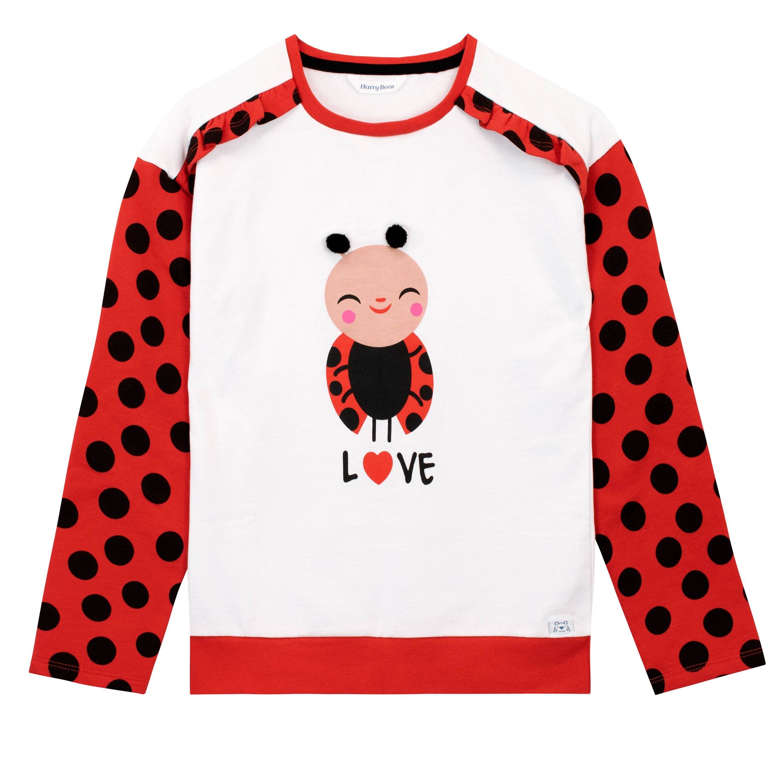 Harry Bear Ladybug Sweatshirt - Character.com