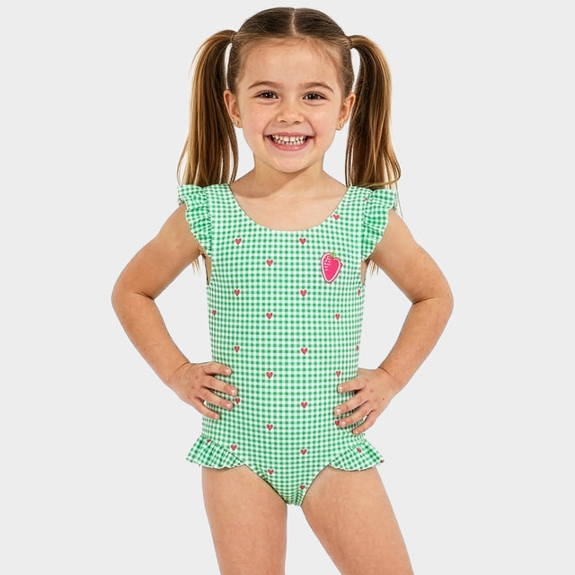 Harry Bear Gingham Swimsuit