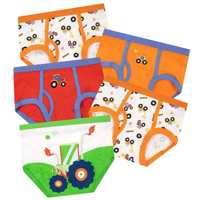 Harry Bear Tractor Underwear - Pack of 5 - Character.com