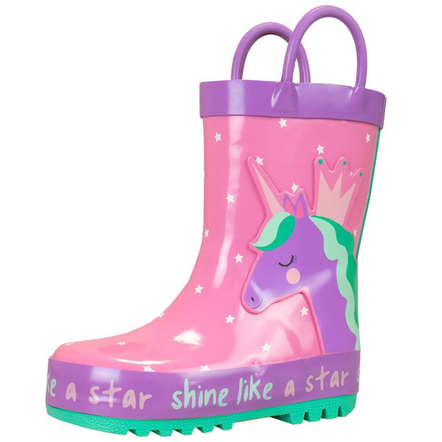 Harry Bear Unicorn Wellies - Character.com