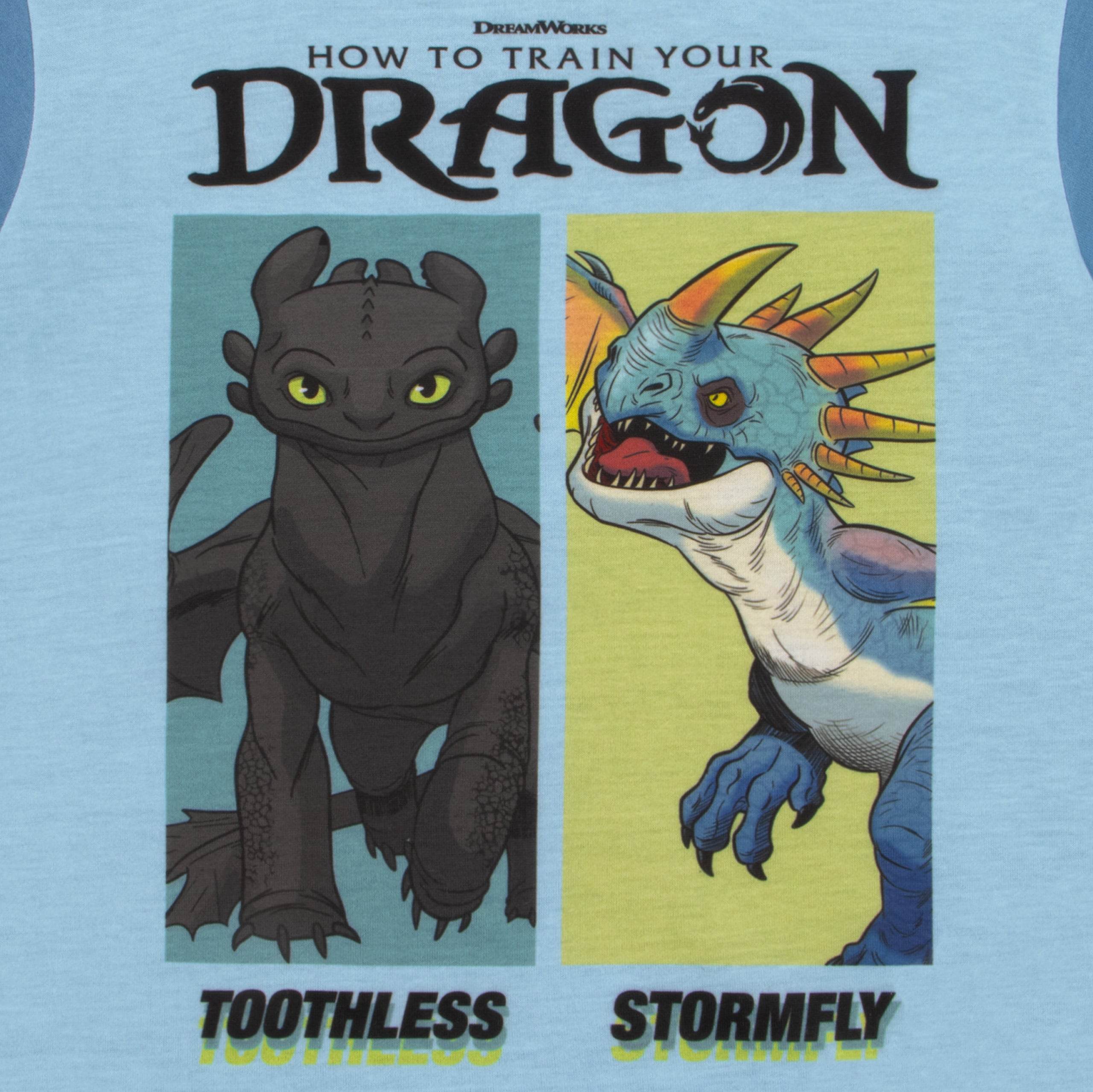 How To Train Your Dragon Short Boys Pyjamas - Character.com