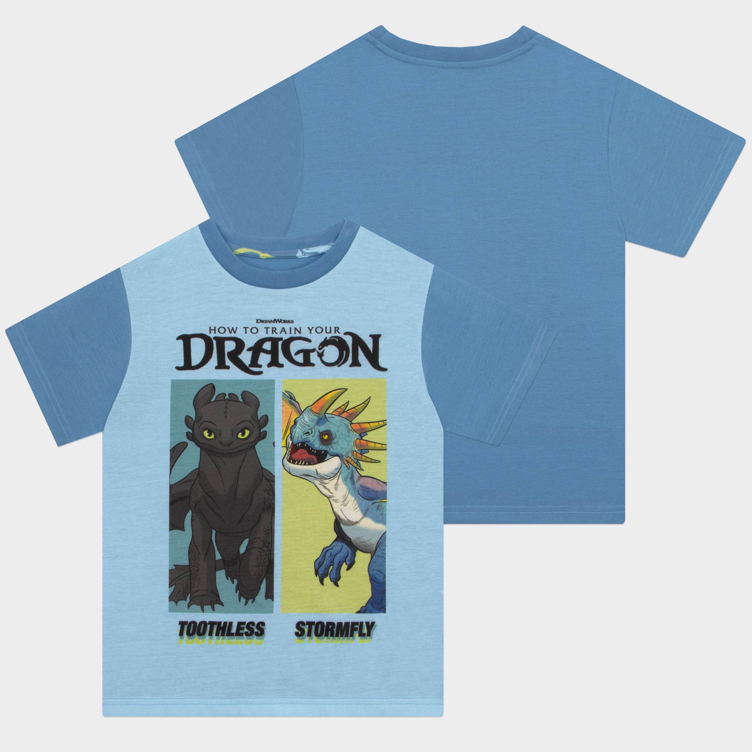 How To Train Your Dragon Short Boys Pyjamas - Character.com