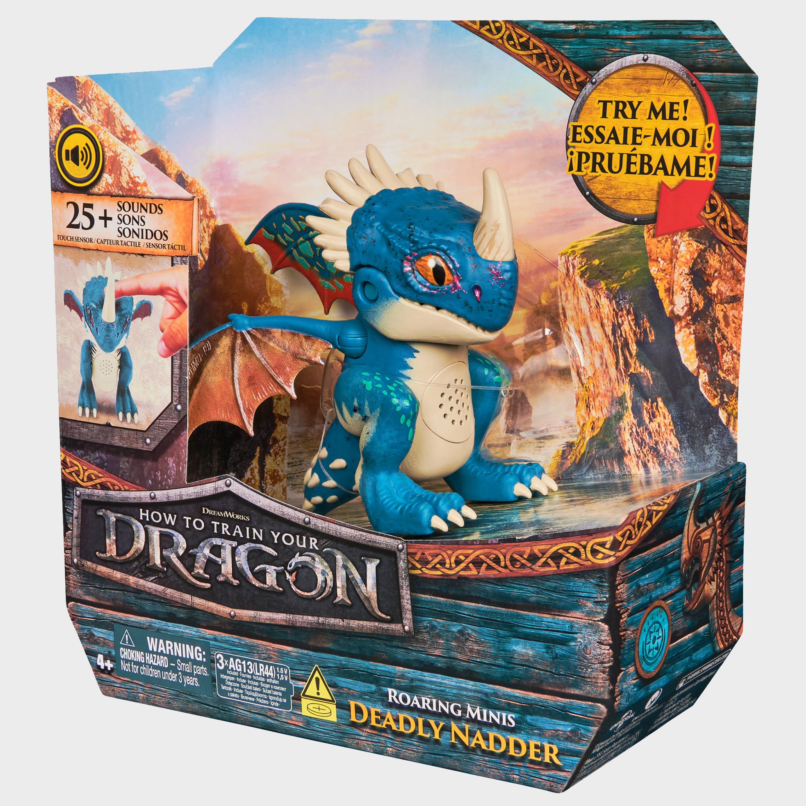 How To Train Your Dragon Roaring Deadly Nadder Toy