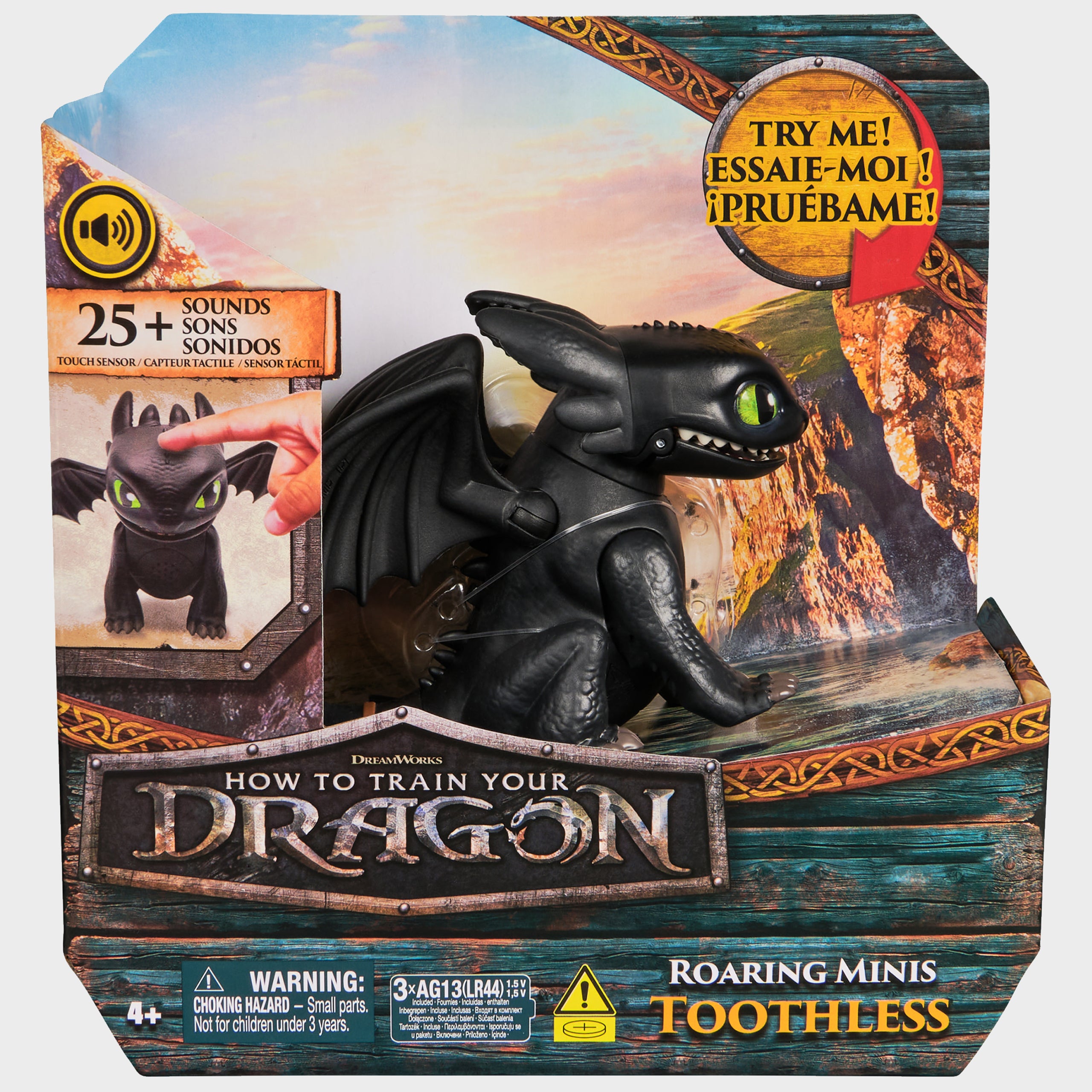 How To Train Your Dragon Roaring Toothless Toy