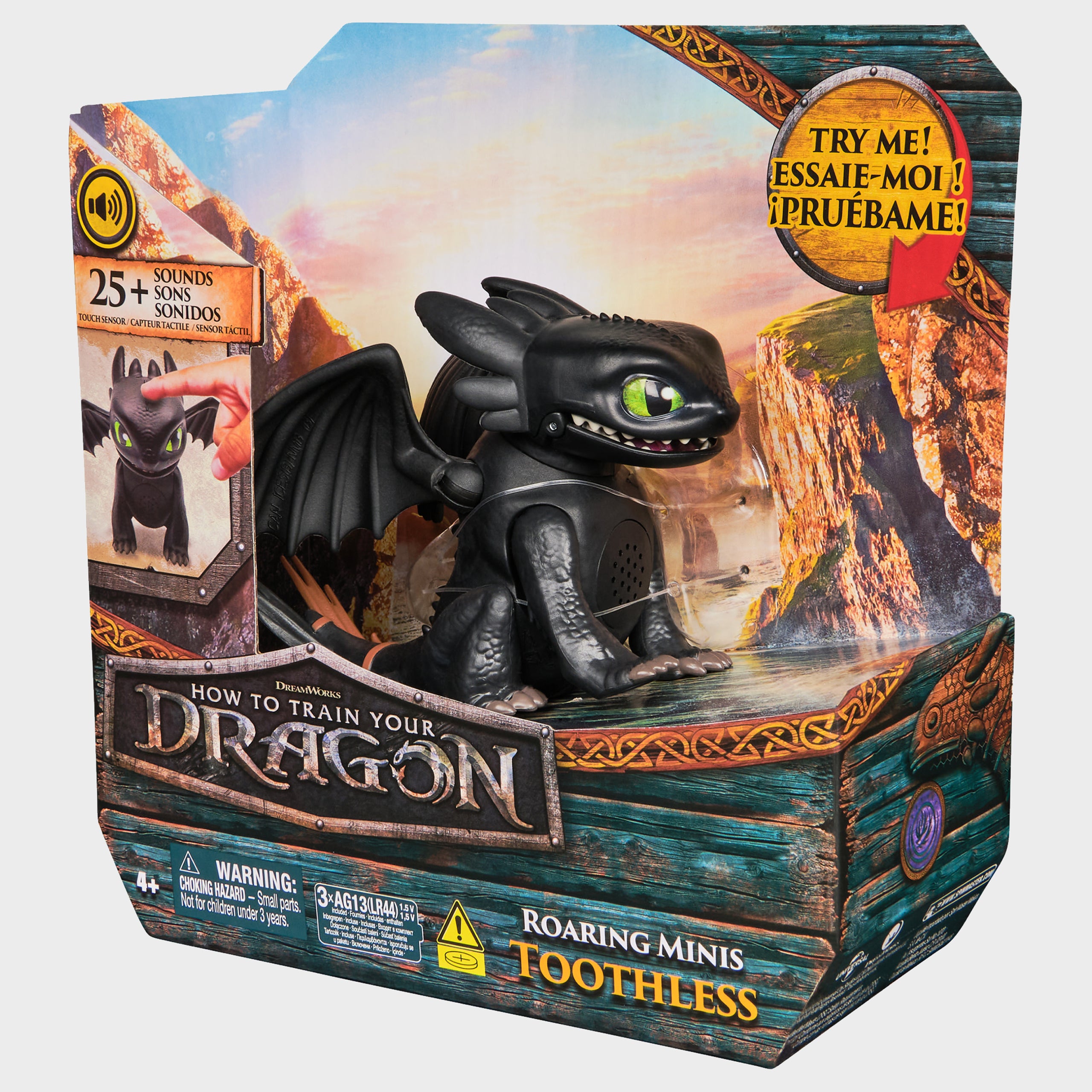 How To Train Your Dragon Roaring Toothless Toy
