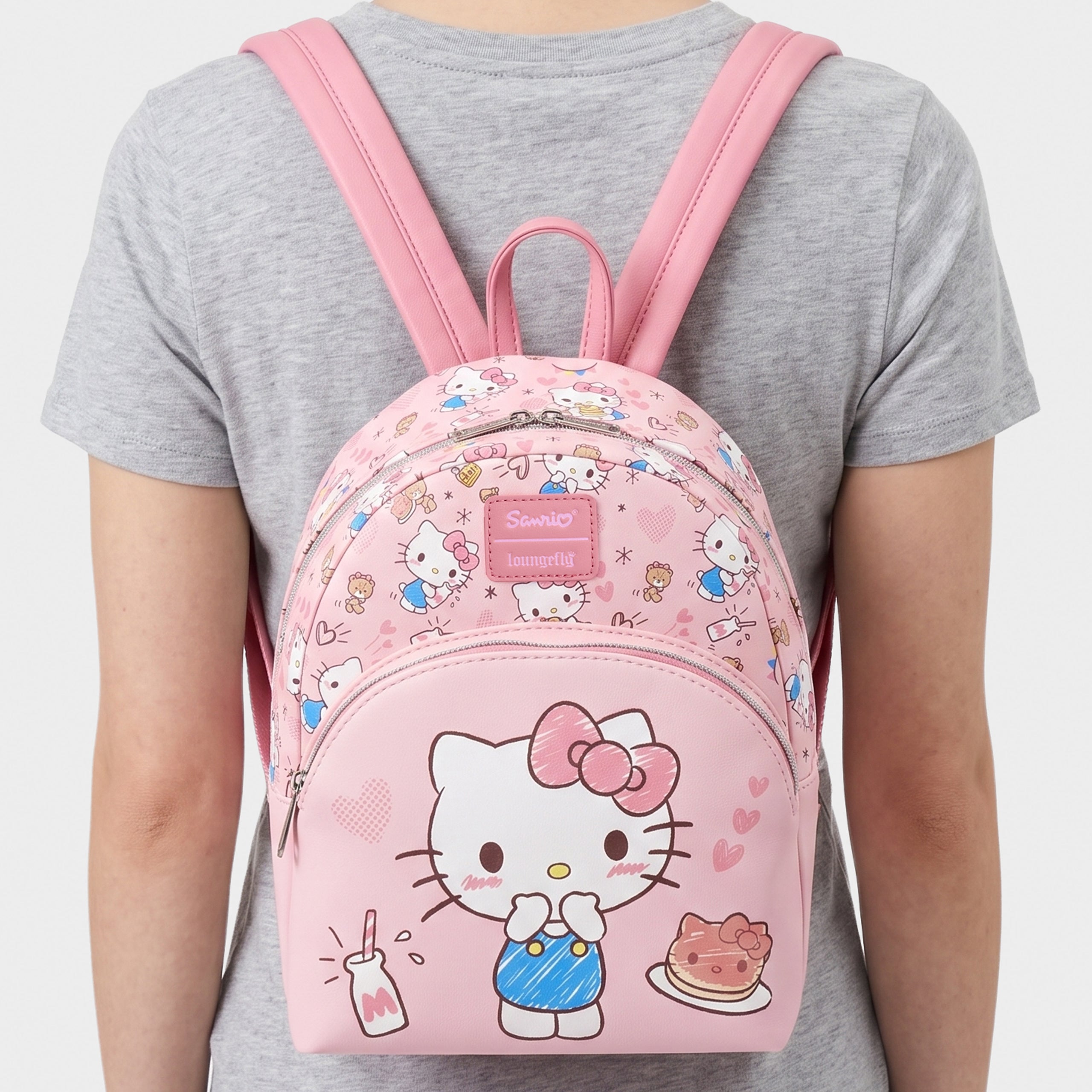 Hello Kitty Chum & Treats Loungefly Mini Backpack