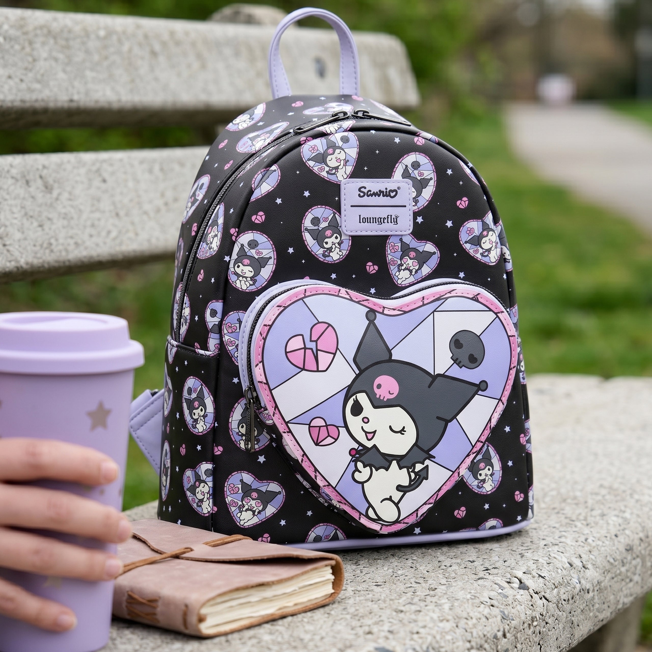 Hello Kitty Kuromi Mini Loungefly Backpack