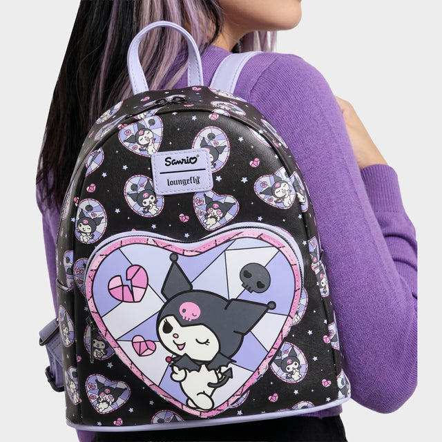 Hello Kitty Kuromi Mini Loungefly Backpack