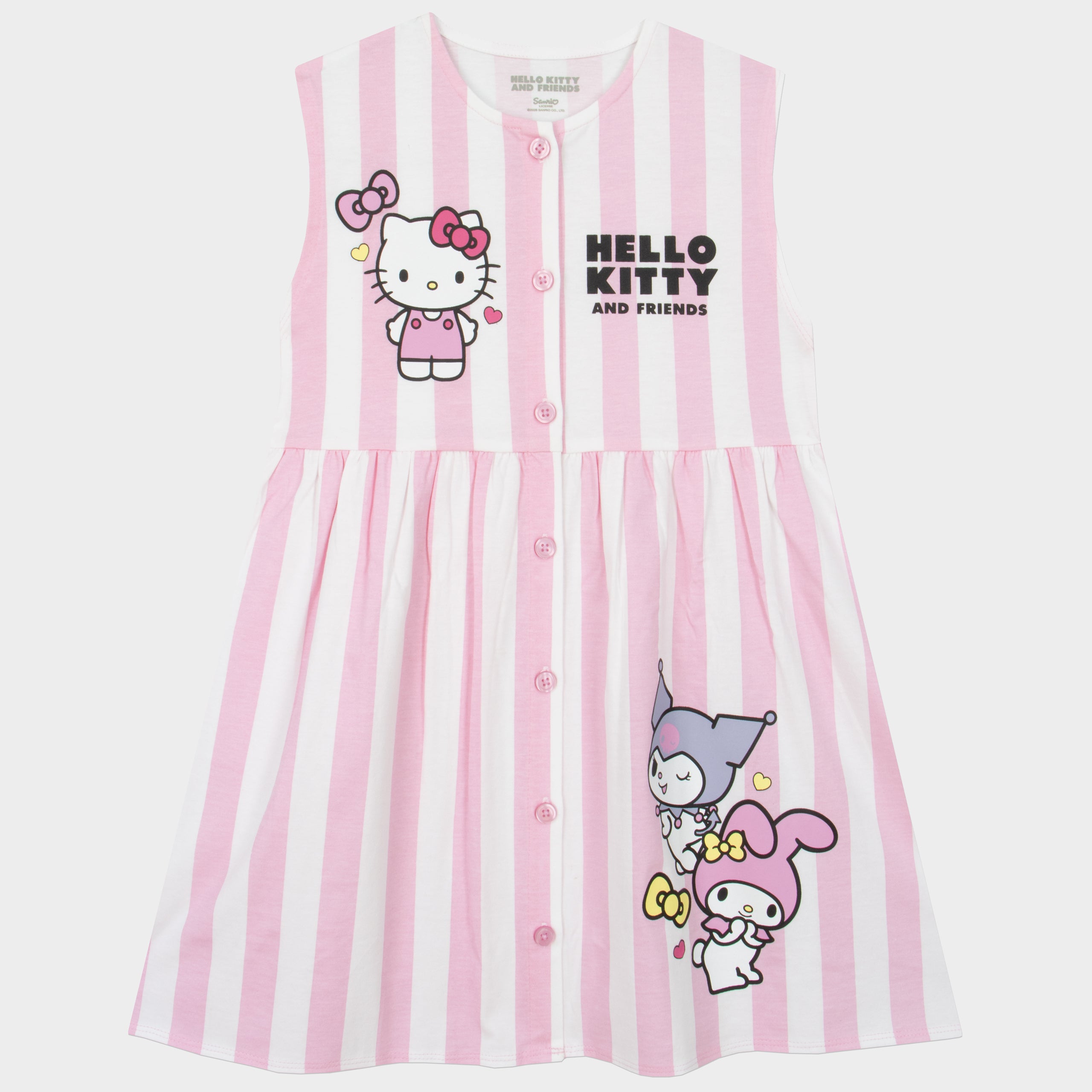Hello Kitty and Friends Striped Dress
