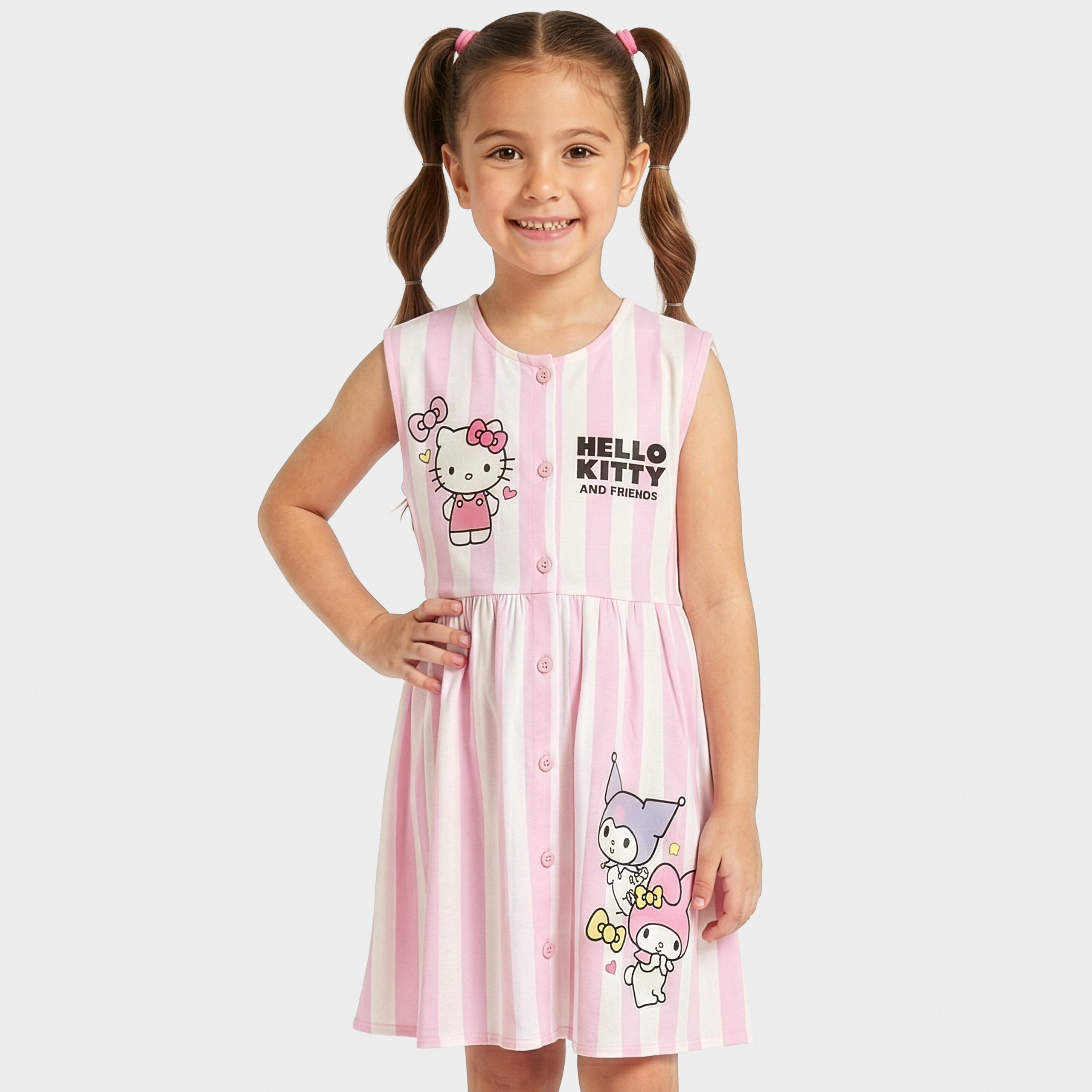 Hello Kitty and Friends Striped Dress