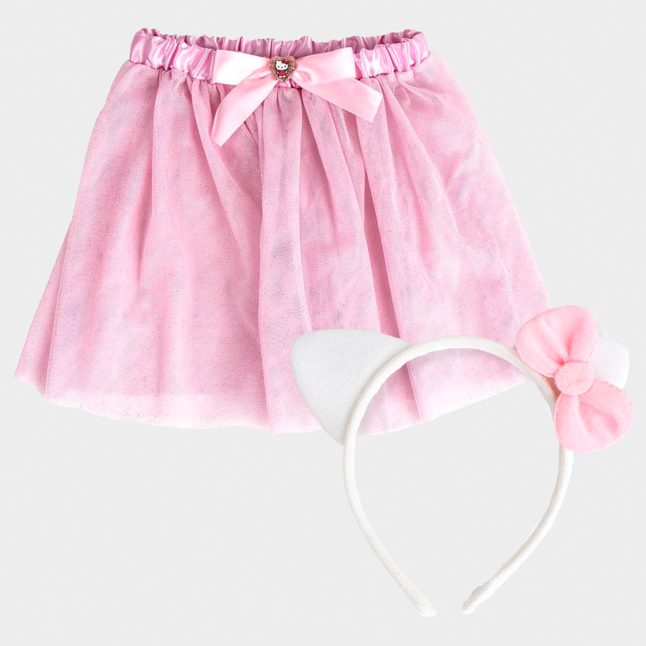 Hello Kitty Tutu And Headband Set