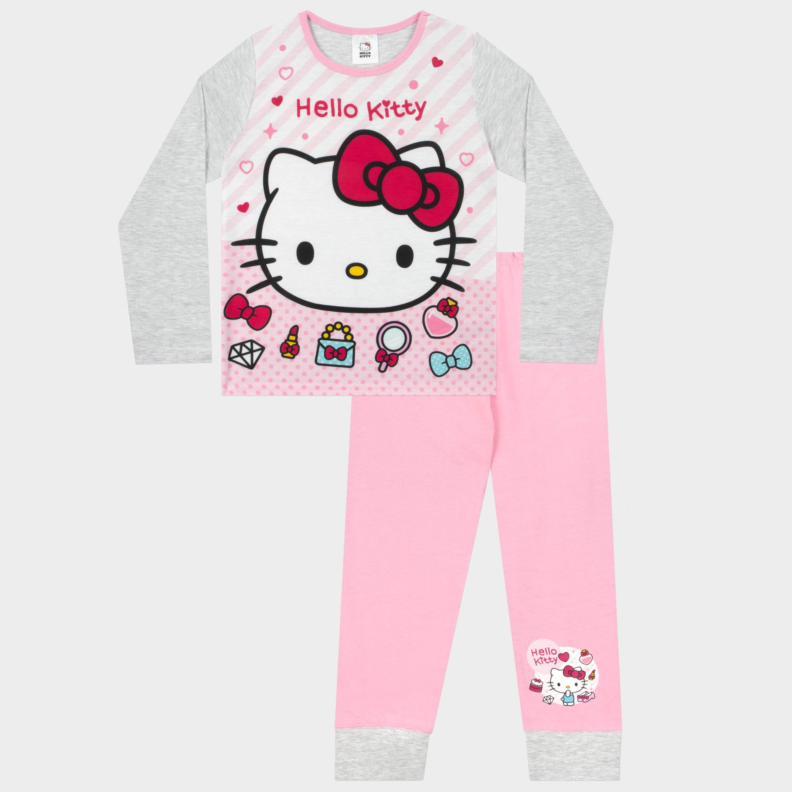 Hello Kitty Long Sleeve Pyjamas - Character.com