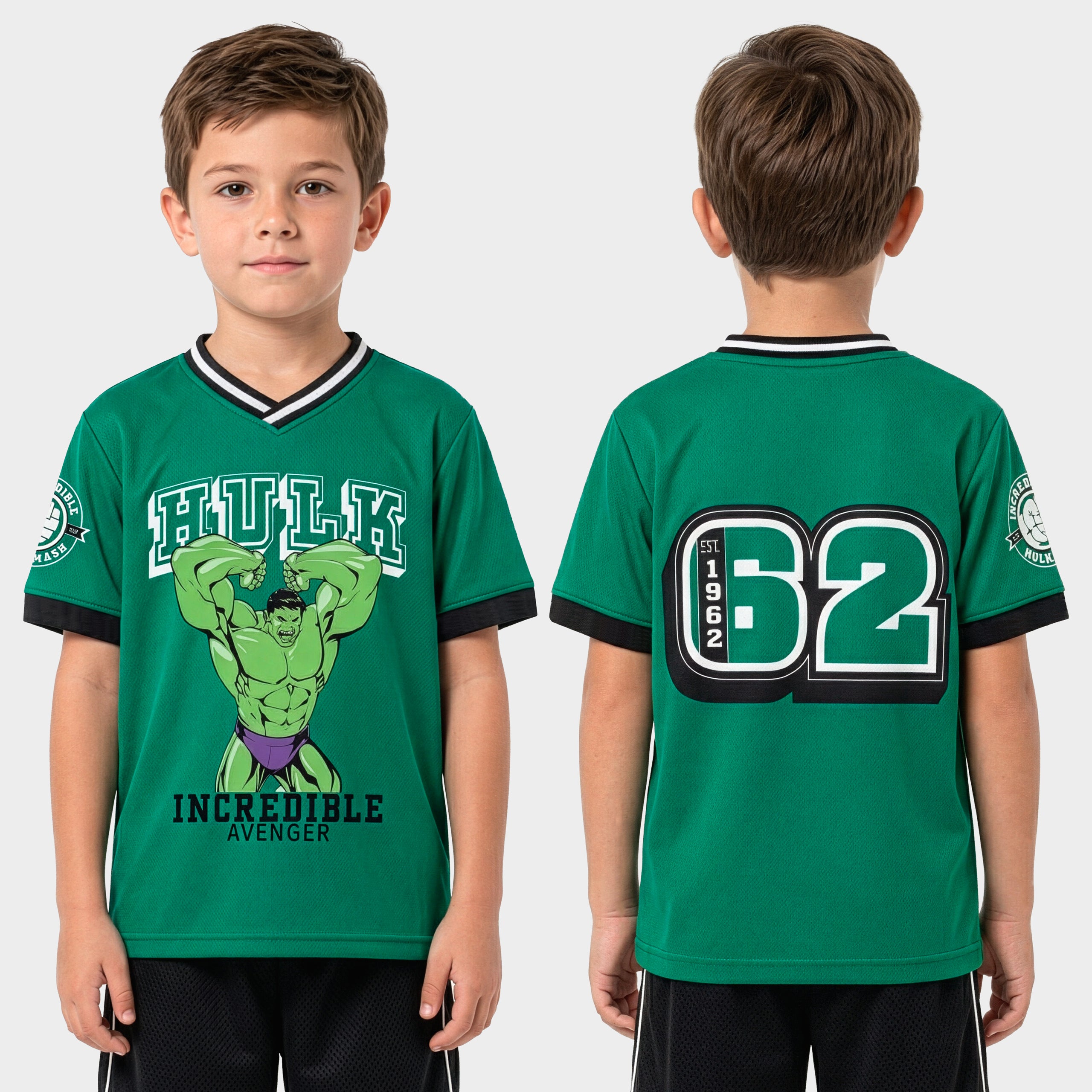 The Incredible Hulk Football T-Shirt