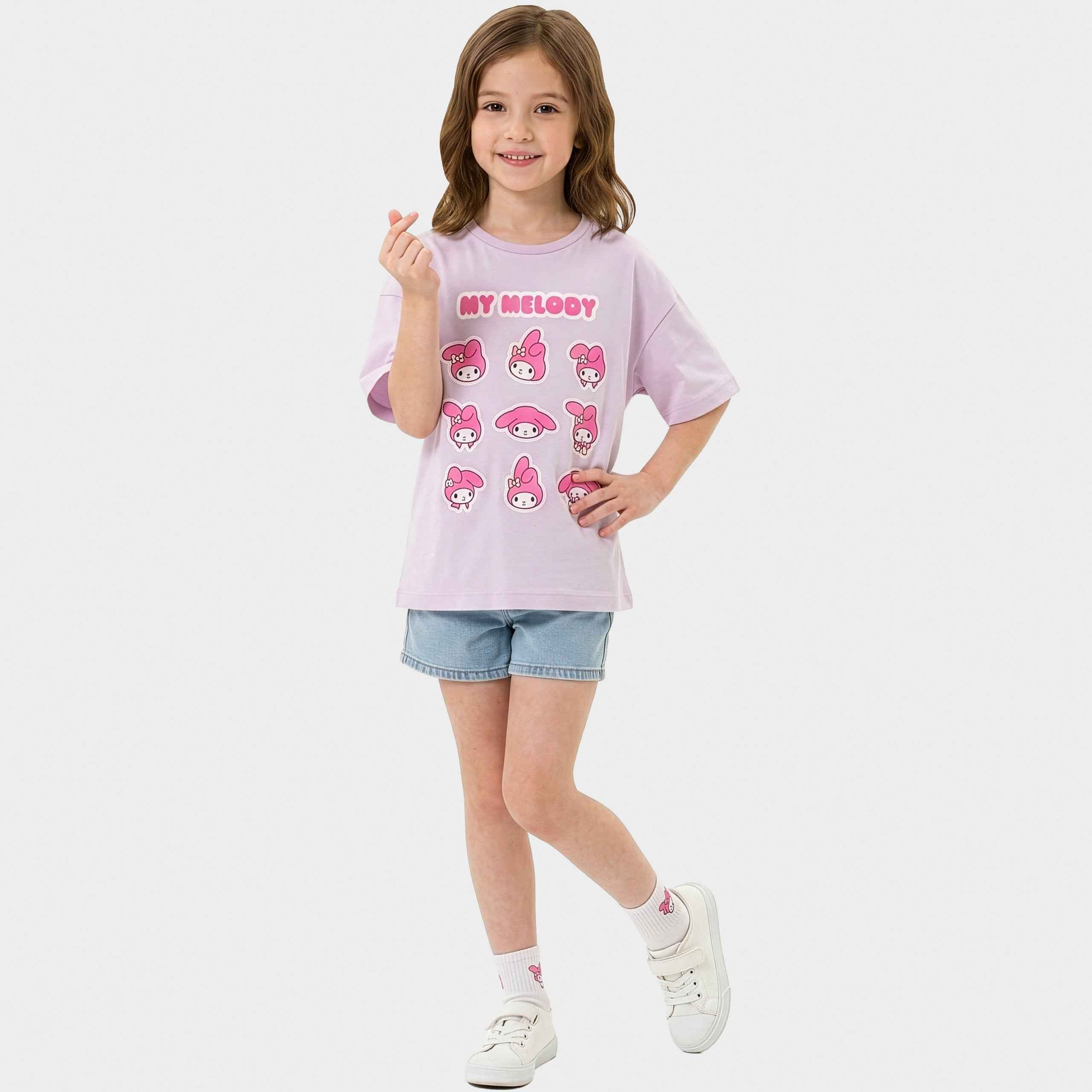 Hello Kitty Tshirt | Girls Summer Tops | My Melody Shirt