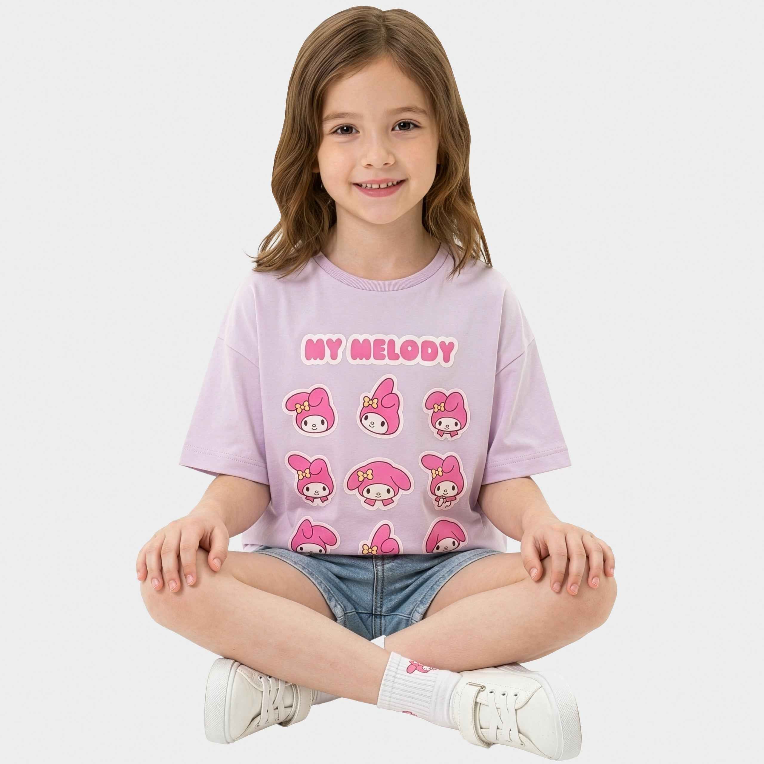 Hello Kitty Tshirt | Girls Summer Tops | My Melody Shirt