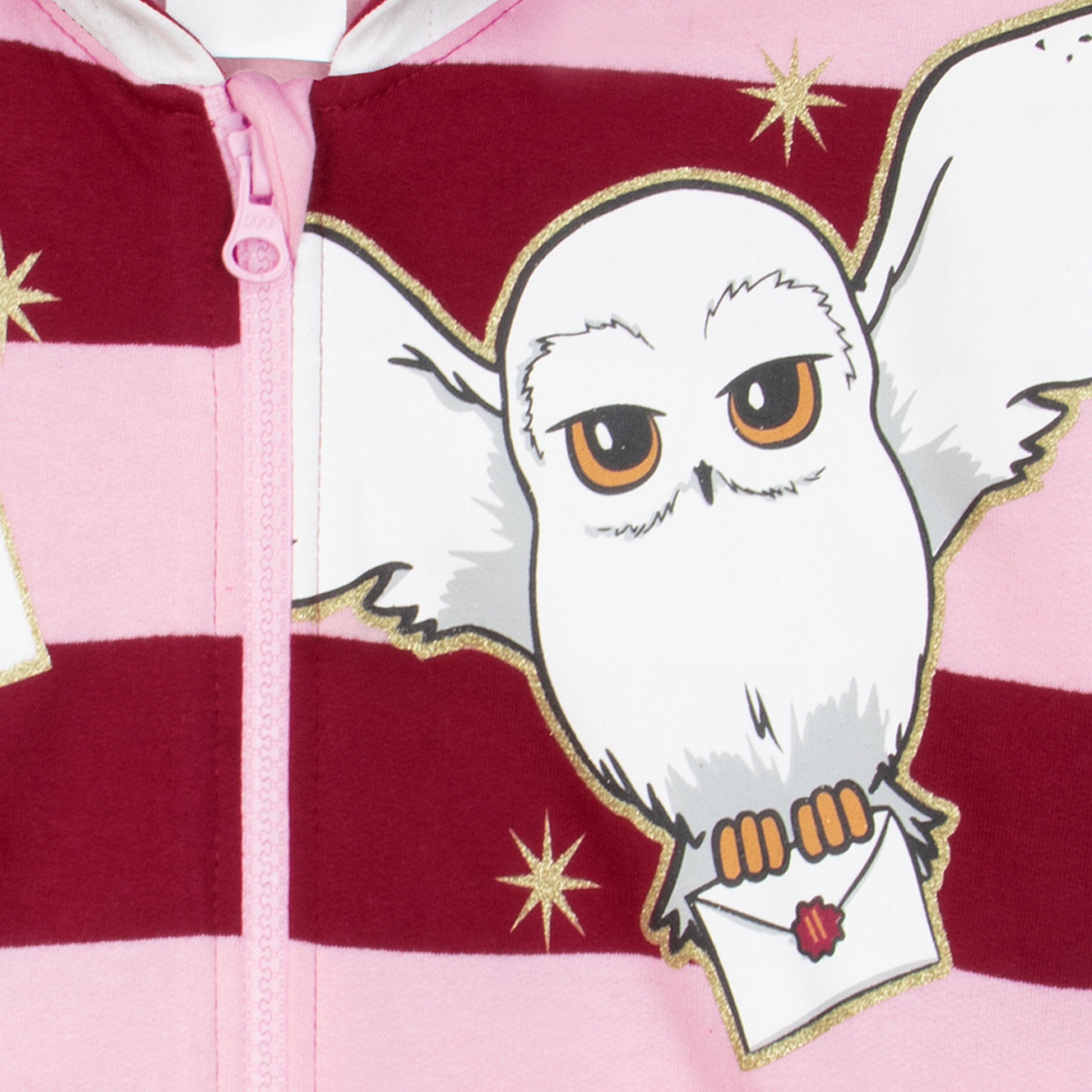 Harry Potter Zip Up Hedwig Hoodie