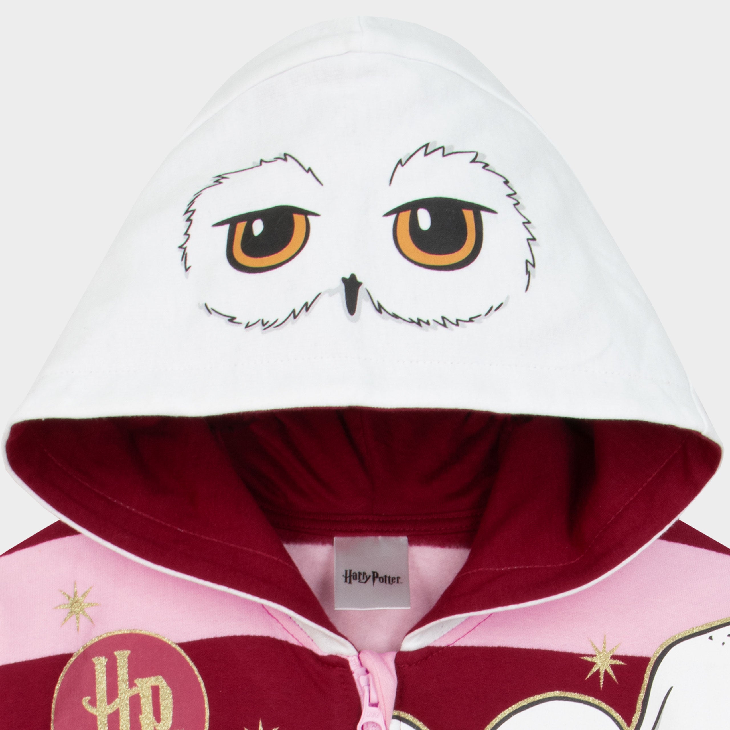 Harry Potter Zip Up Hedwig Hoodie