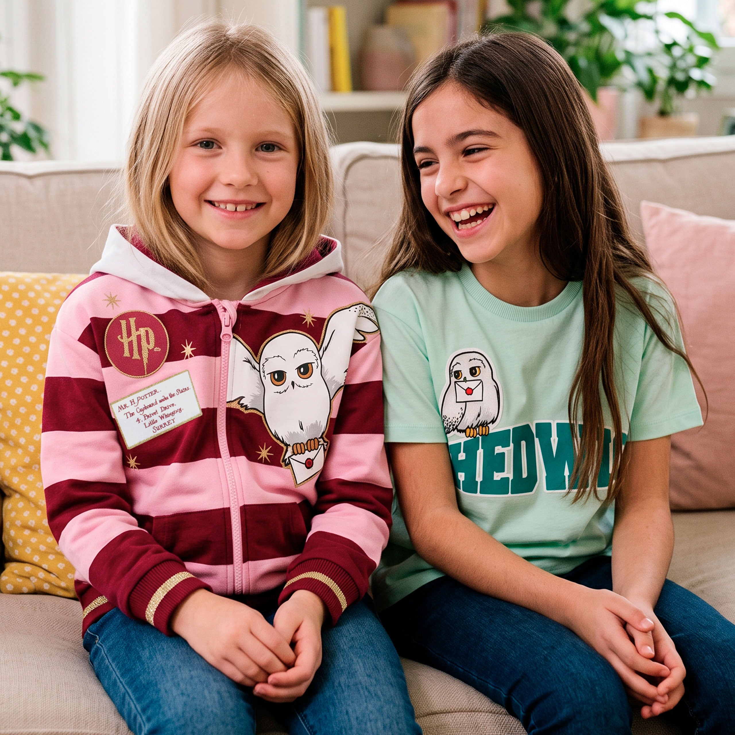 Harry Potter Zip Up Hedwig Hoodie