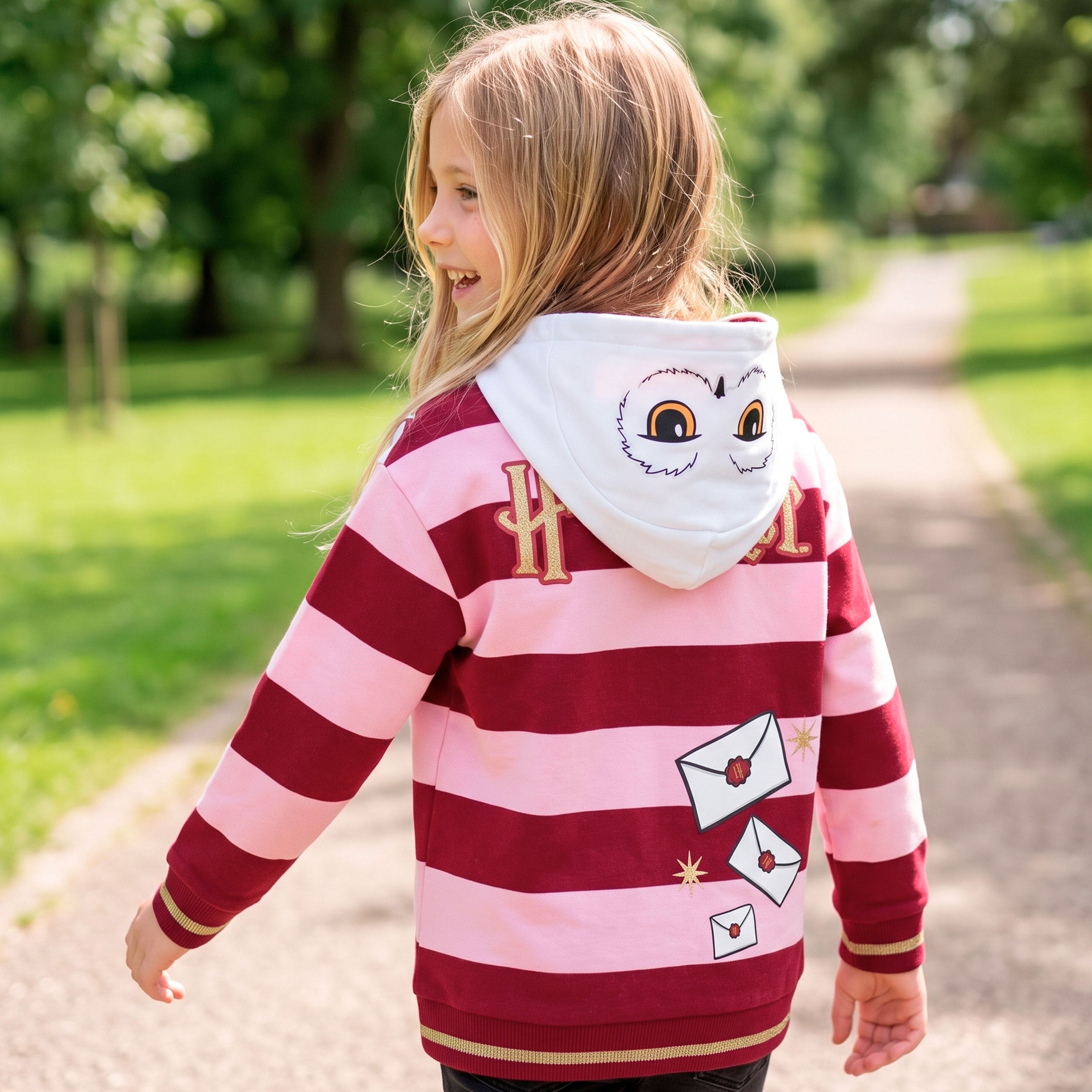 Harry Potter Zip Up Hedwig Hoodie