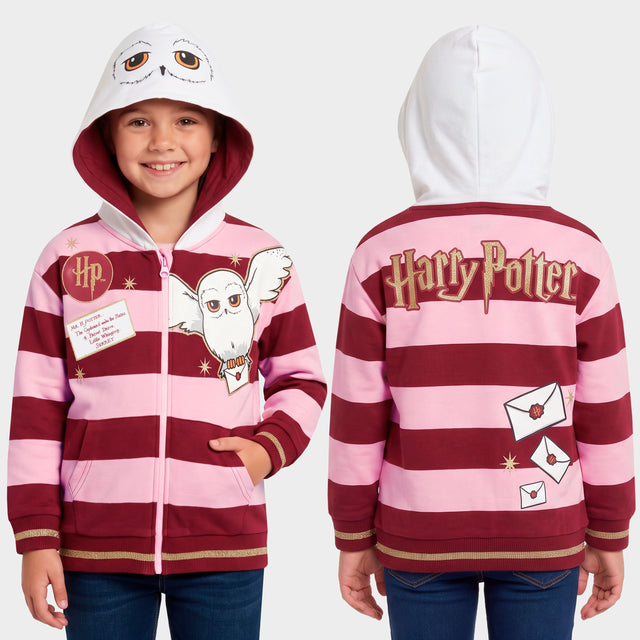 Harry Potter Zip Up Hedwig Hoodie