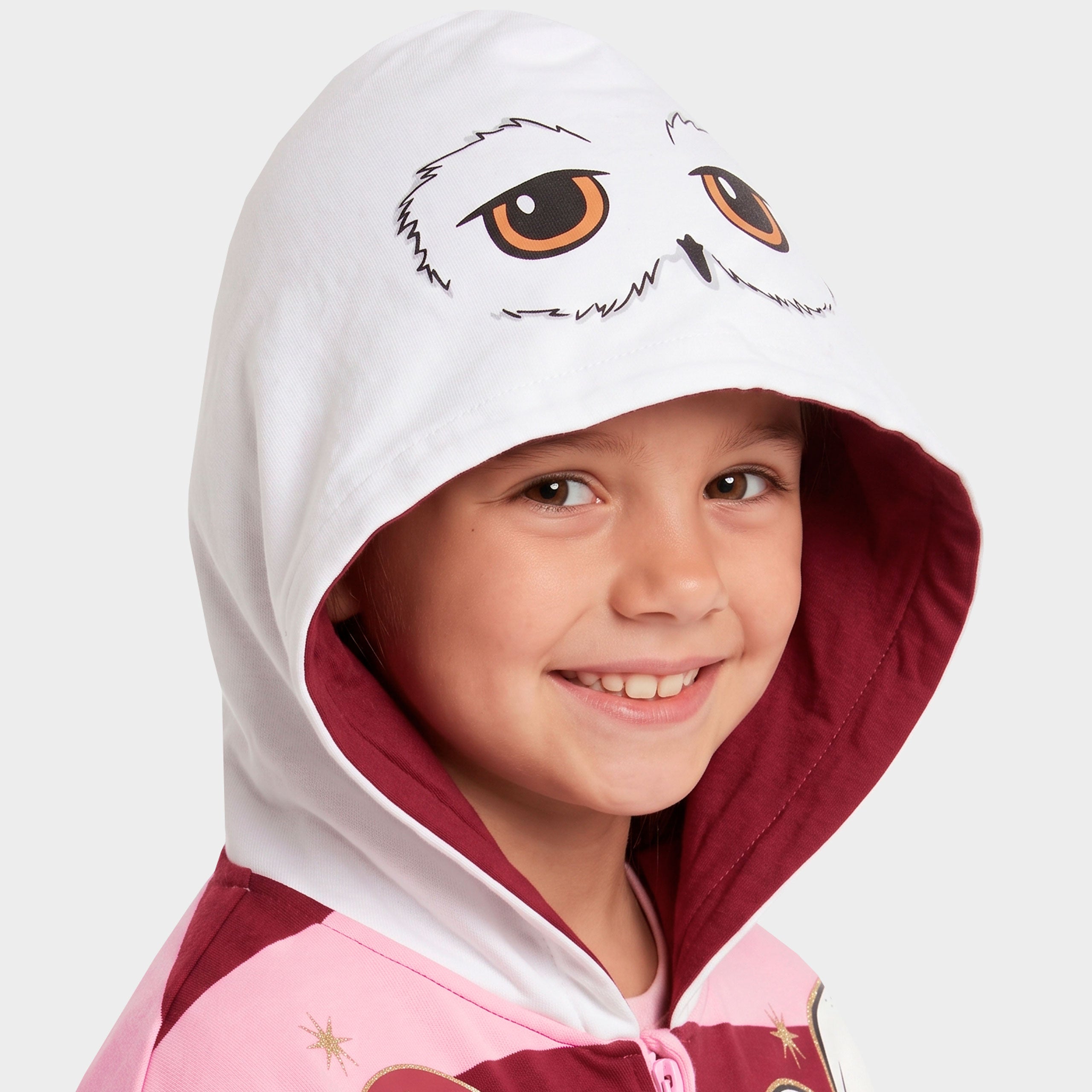 Harry Potter Zip Up Hedwig Hoodie