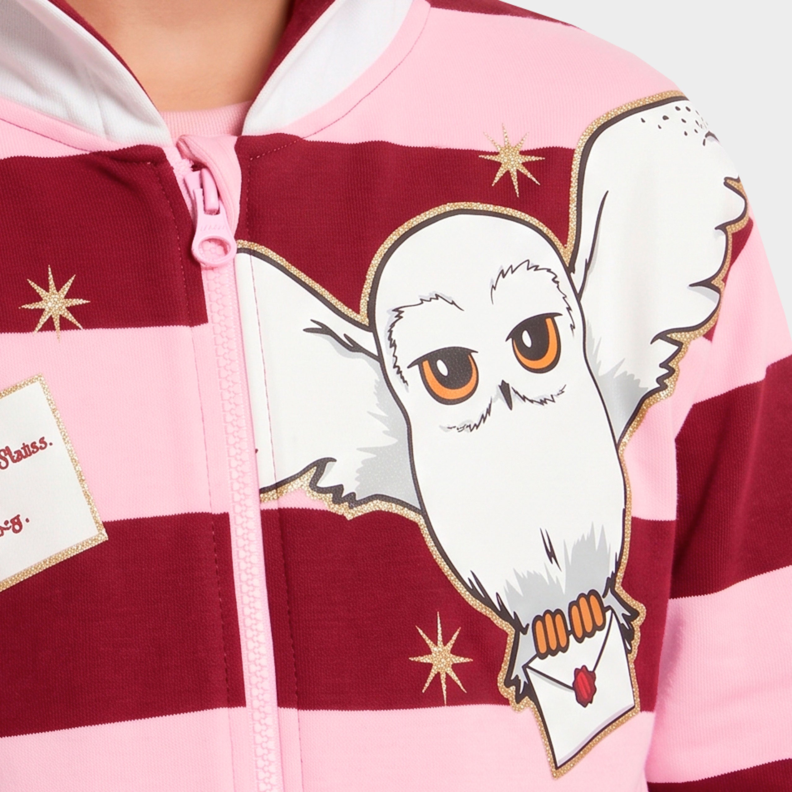 Harry Potter Zip Up Hedwig Hoodie
