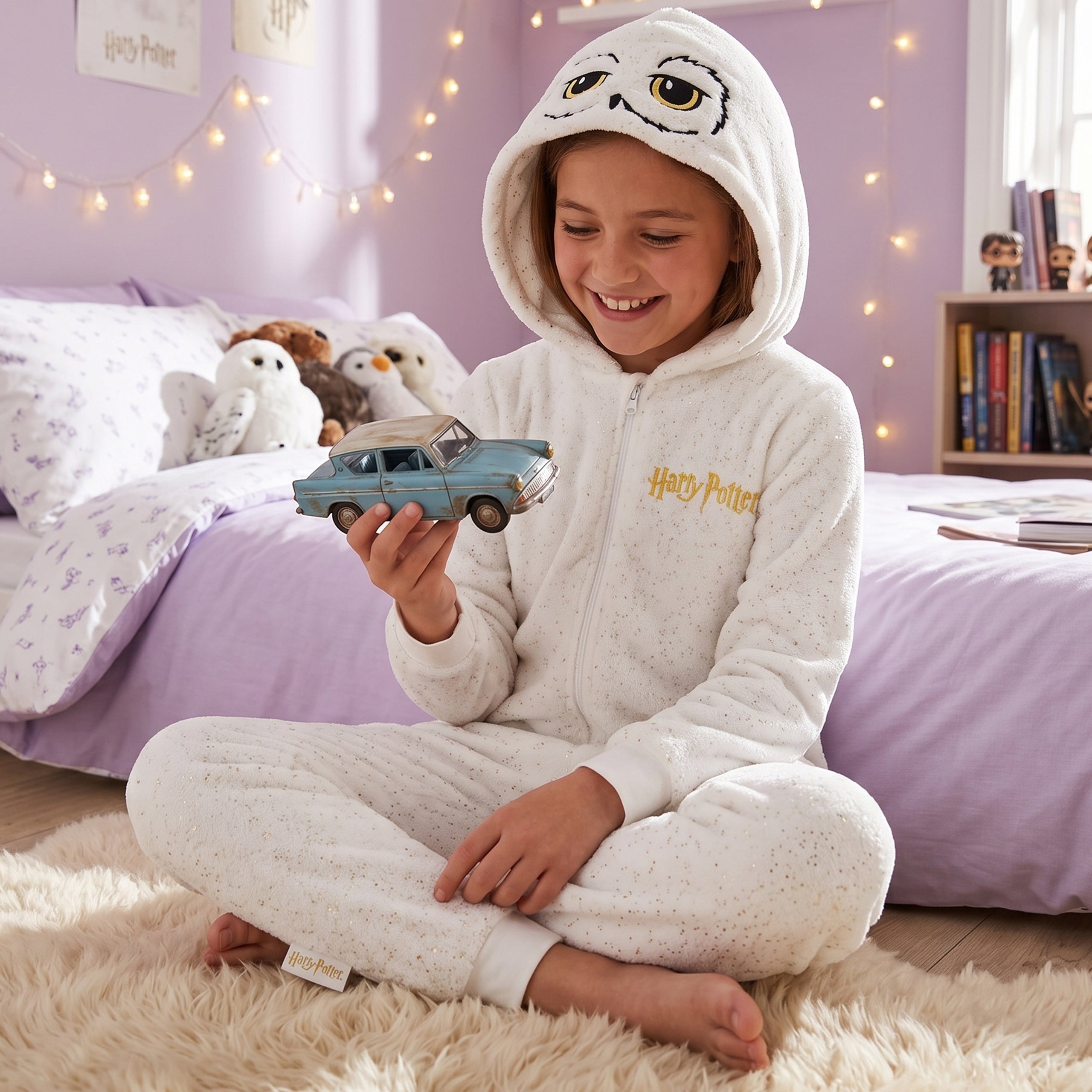 Harry Potter Hedwig Onesie