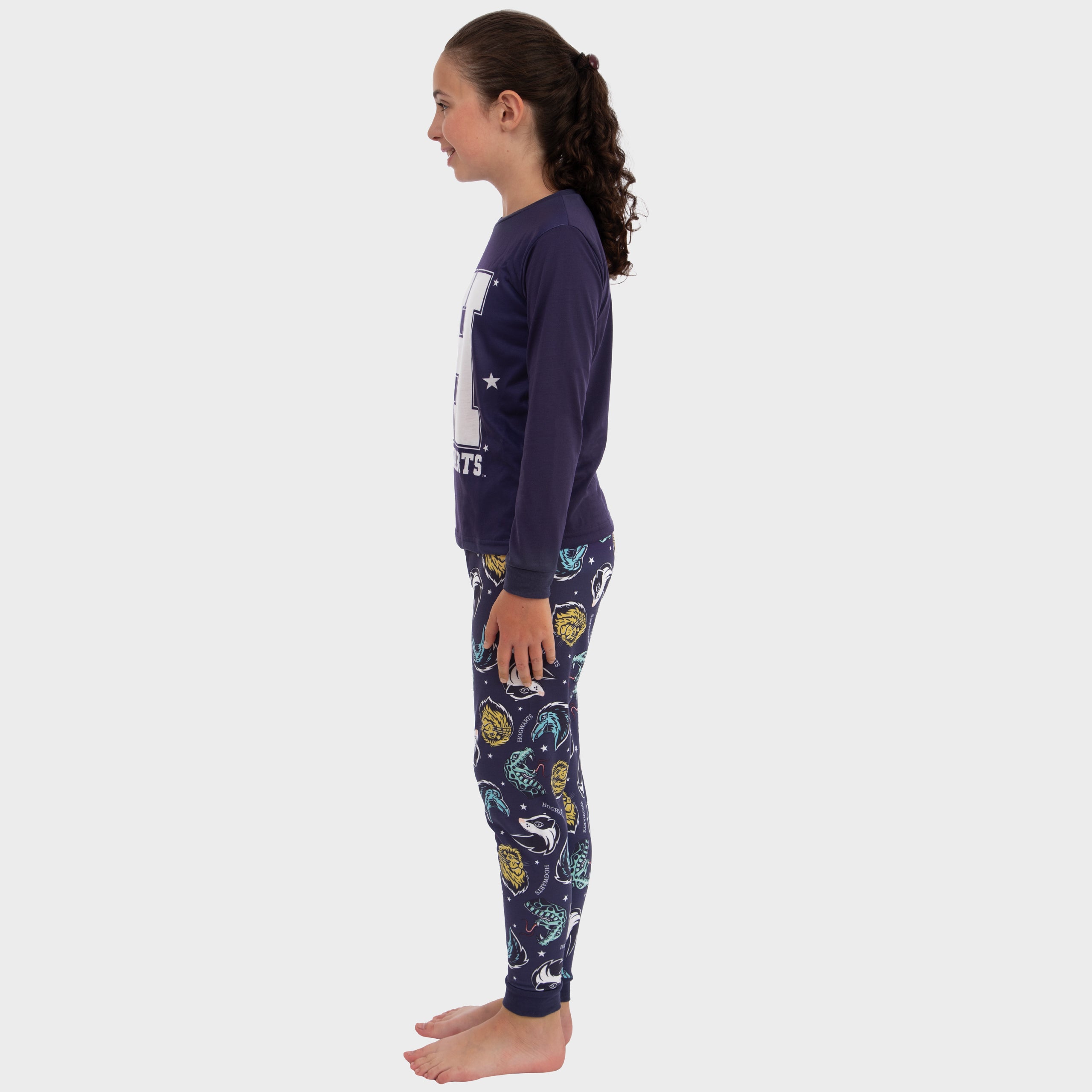 Harry Potter Long Sleeve Hogwarts Pyjamas