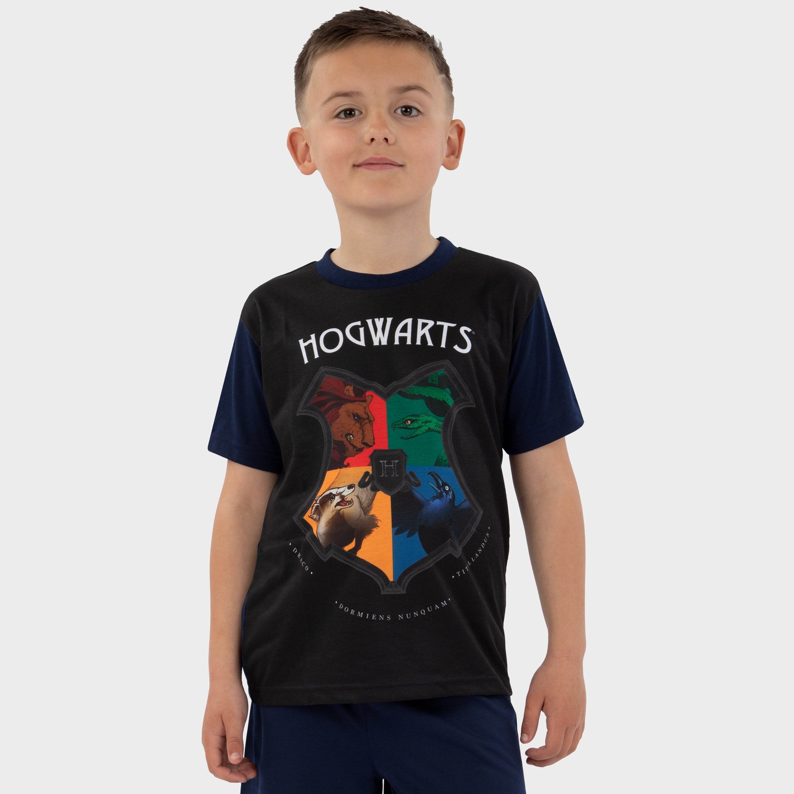 Boys Harry Potter Short Pyjamas - Hogwarts - Character.com