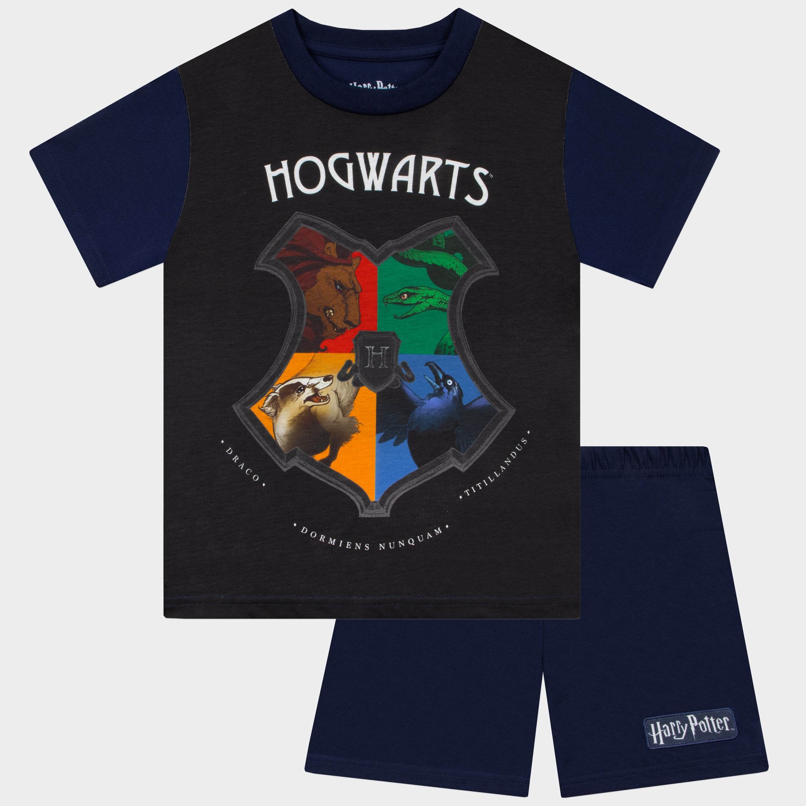 Boys Harry Potter Short Pyjamas - Hogwarts - Character.com