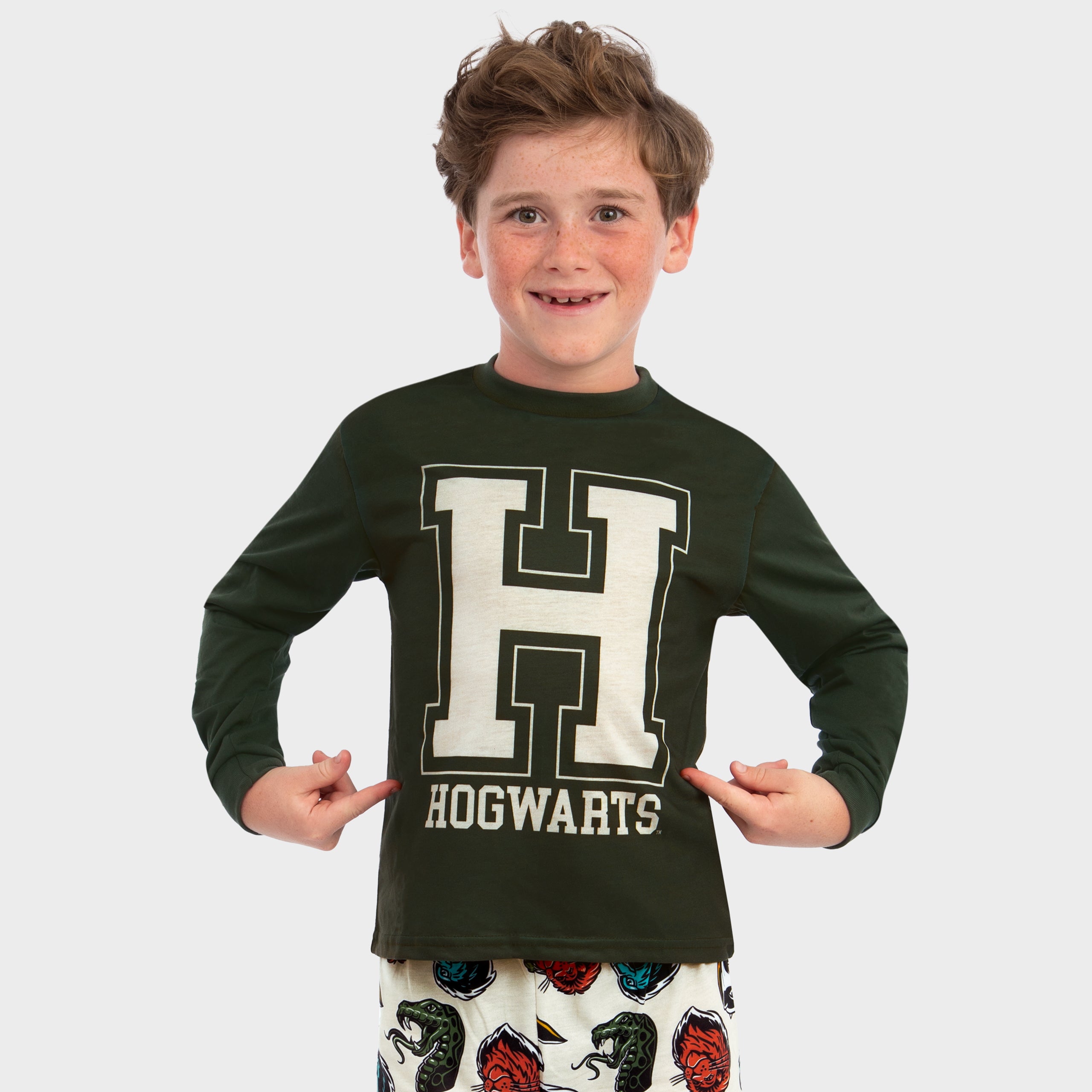 Harry Potter Long Sleeve Pyjamas - Hogwarts