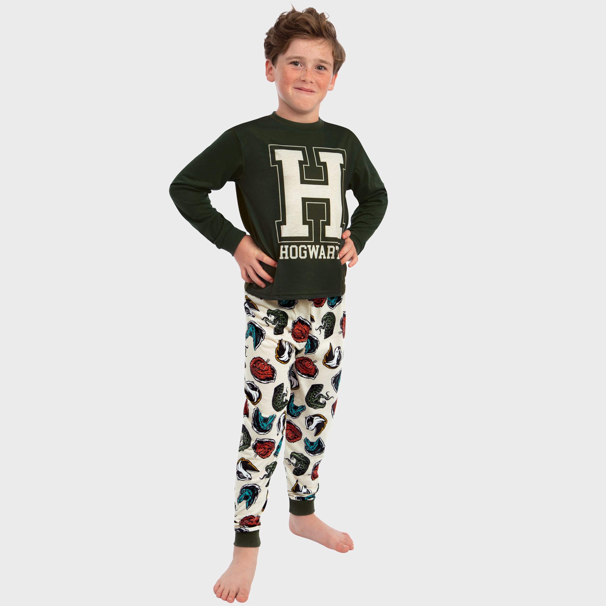 Harry Potter Long Sleeve Pyjamas - Hogwarts