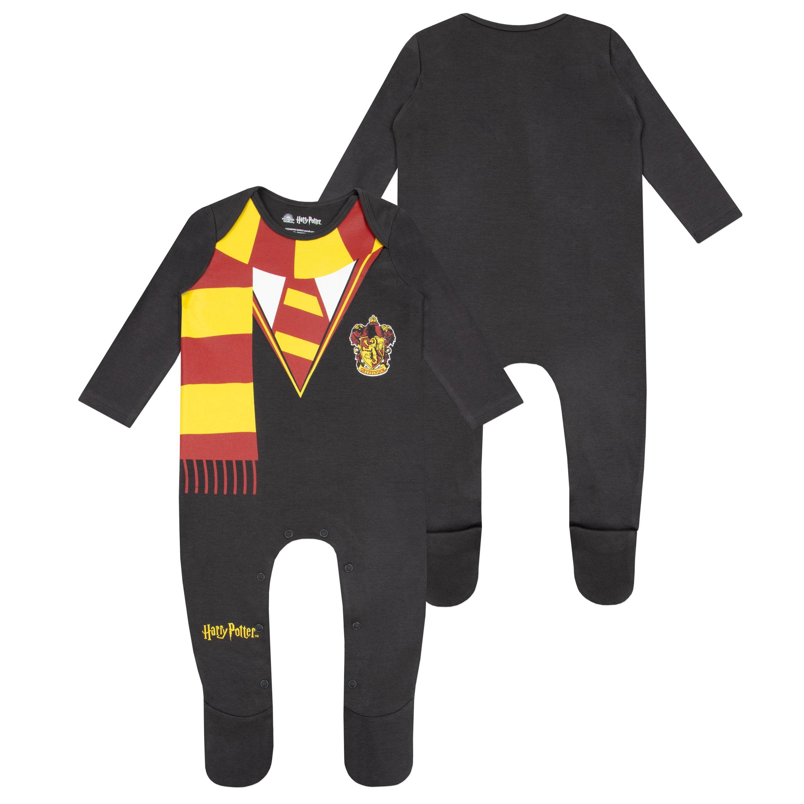 Harry Potter Baby Sleepsuit Gryffindor Baby Onesie
