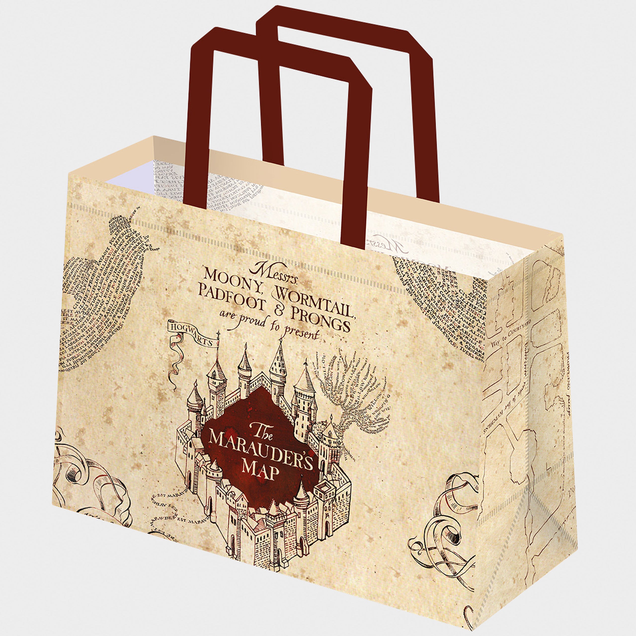 Harry Potter Marauders Map Tote Bag