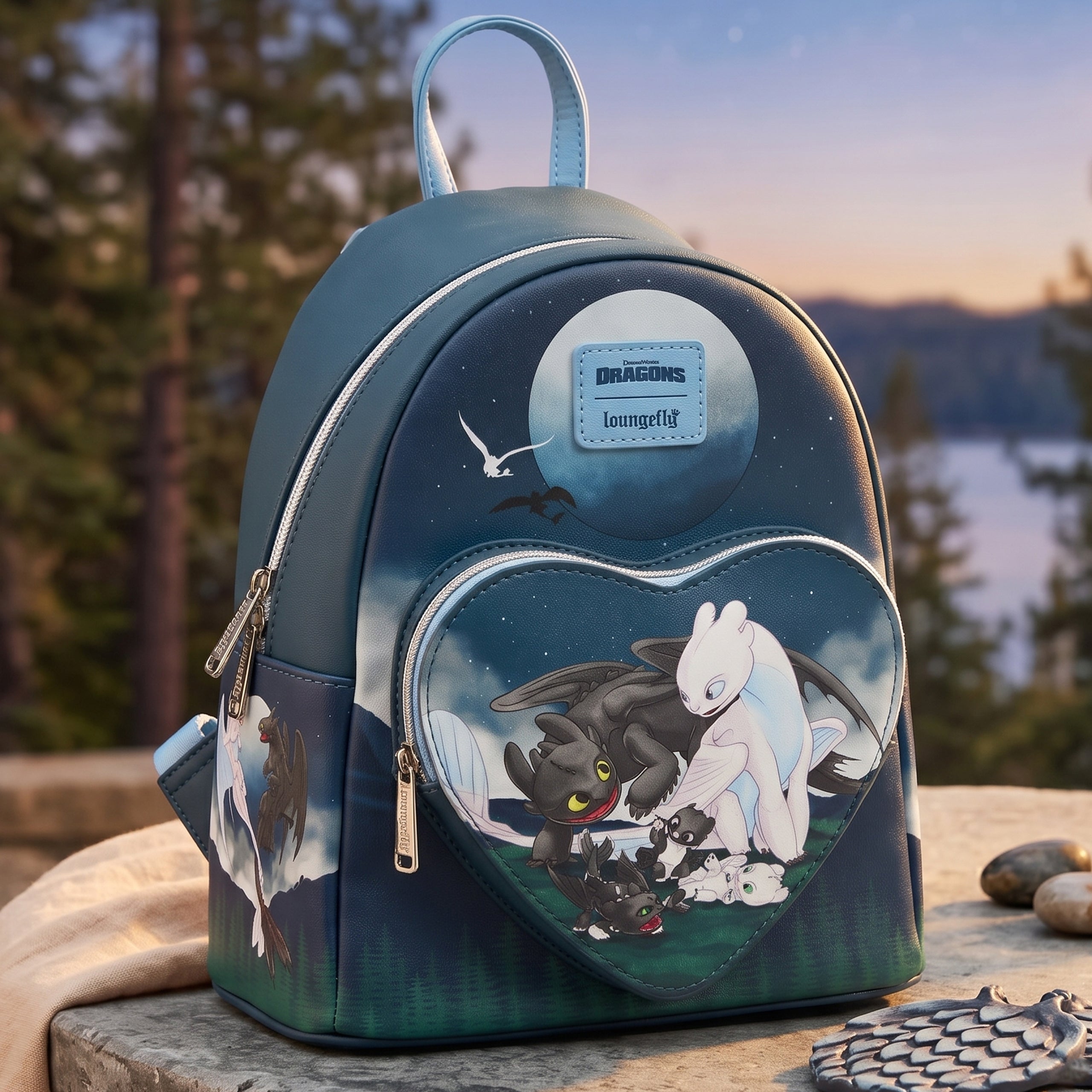 How To Train Your Dragon Loungefly Mini Backpack