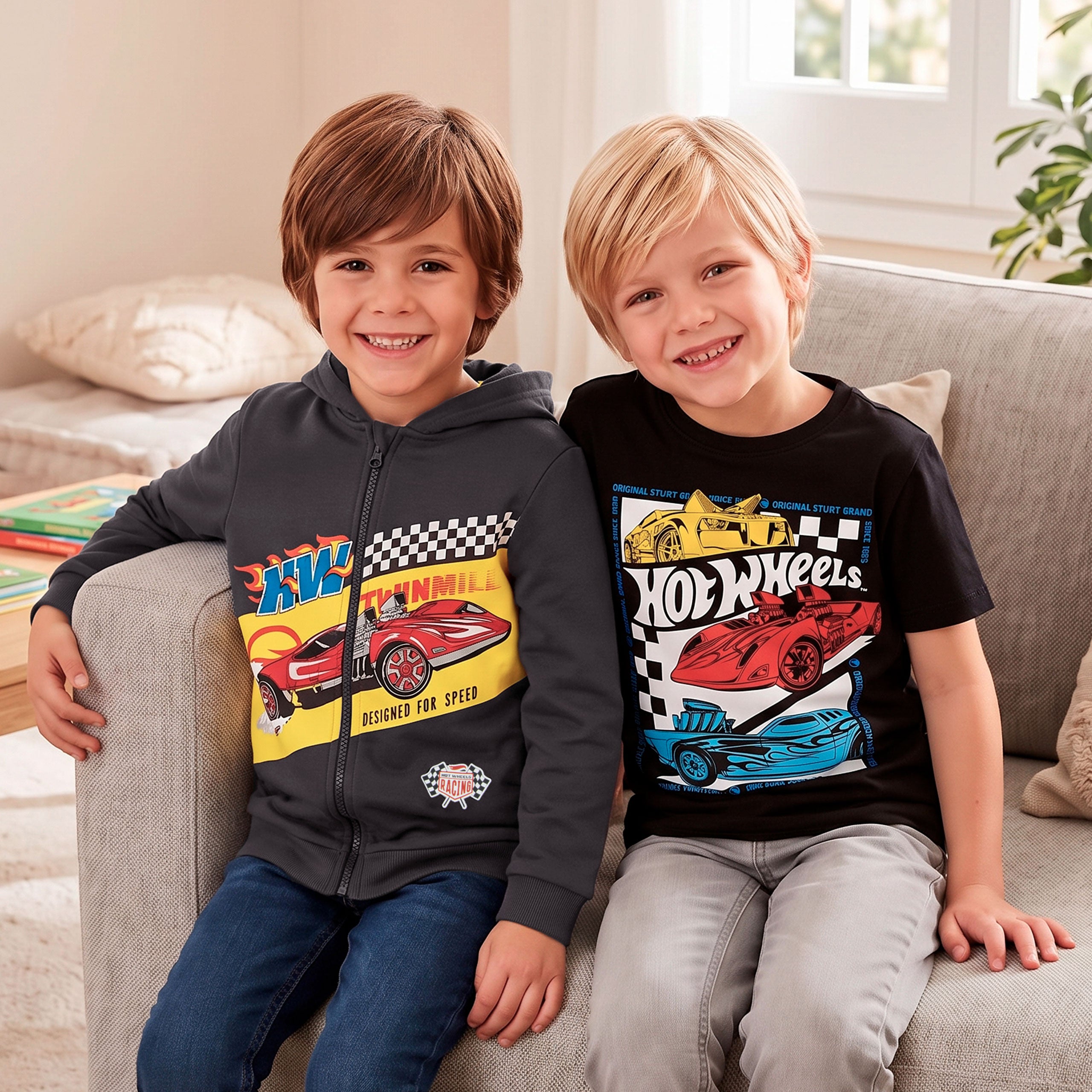 Hot Wheels Zip Up Hoodie