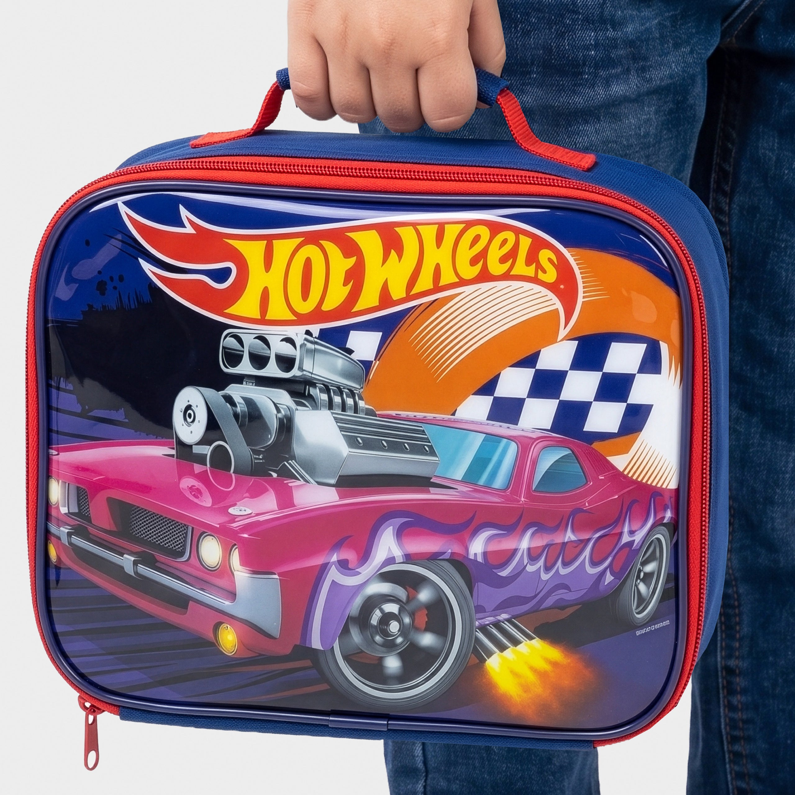 Hot Wheels Racing Car Lunch Bag