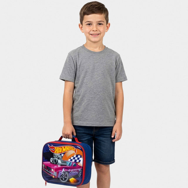 Hot Wheels Racing Car Lunch Bag