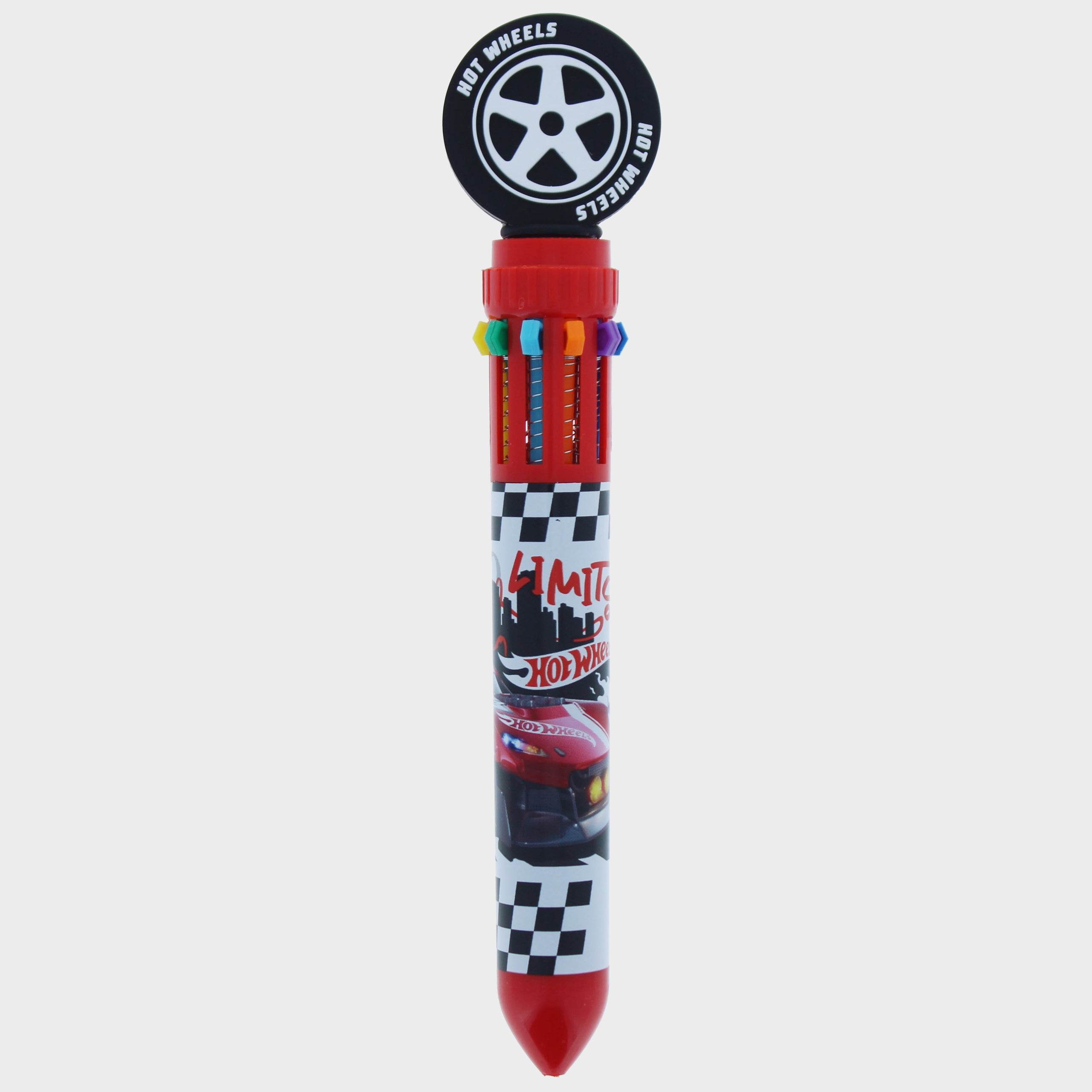 Hot Wheels 10 Colour Pen - Character.com