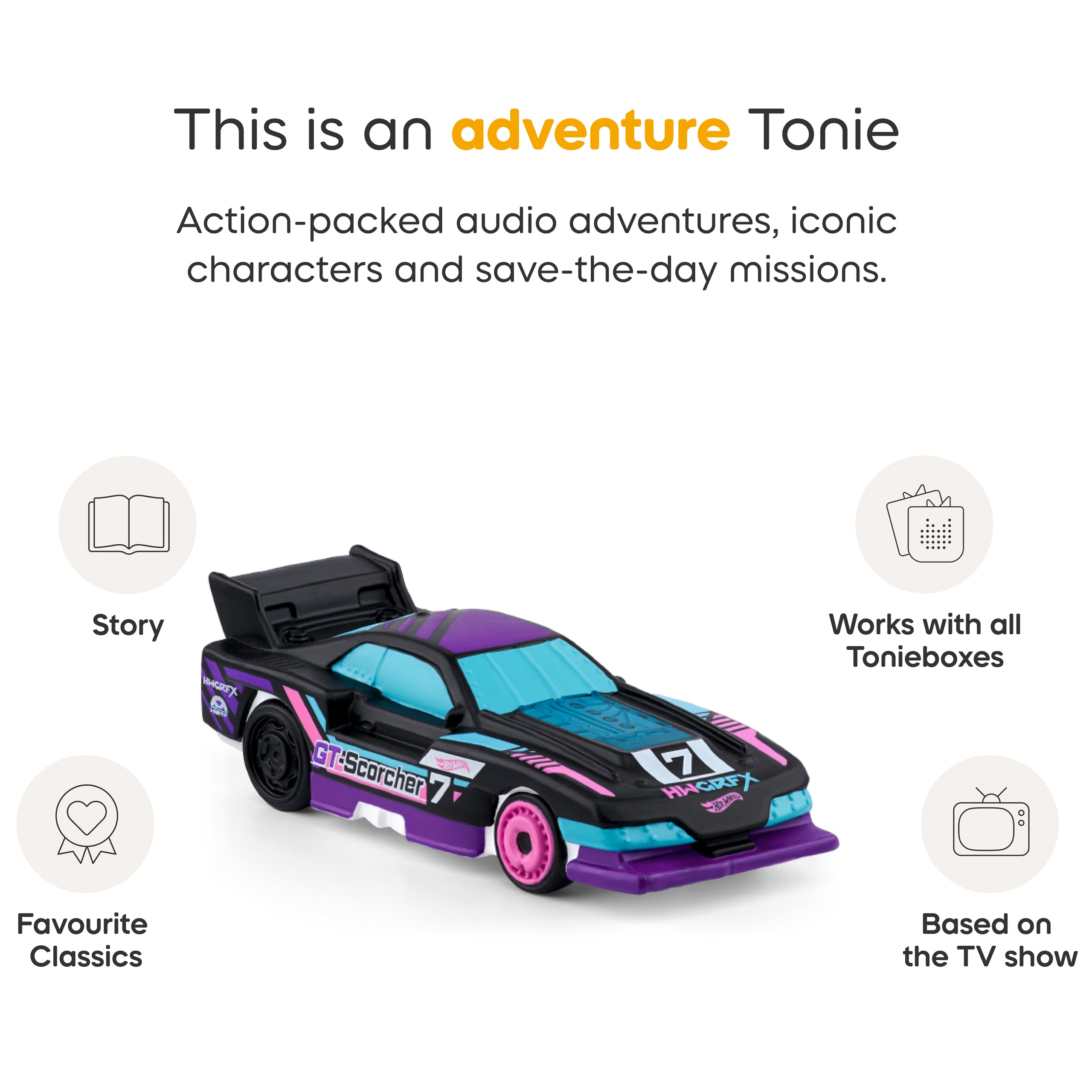 Tonies Hot Wheels Audio Figure