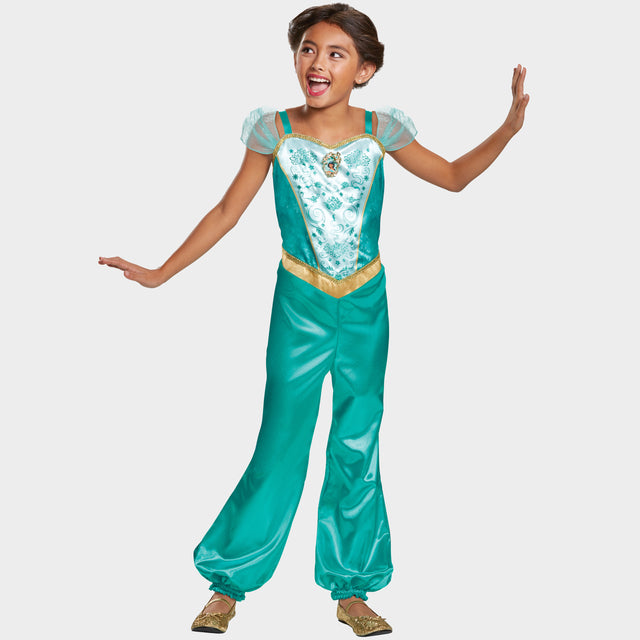 Disney Aladdin Jasmine Fancy Dress Costume