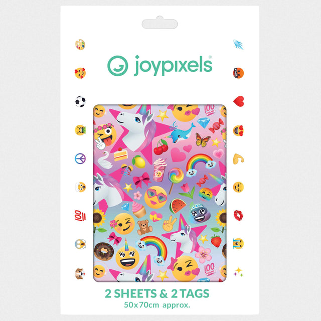 Emoji Gift Wrap And Tags