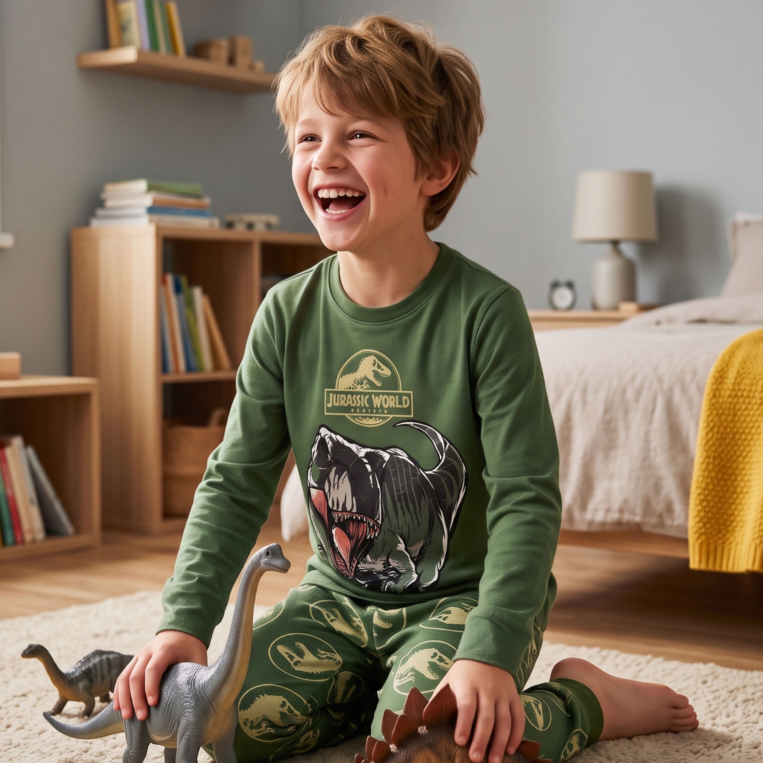 Jurassic World T-Rex Long Sleeve Pyjamas