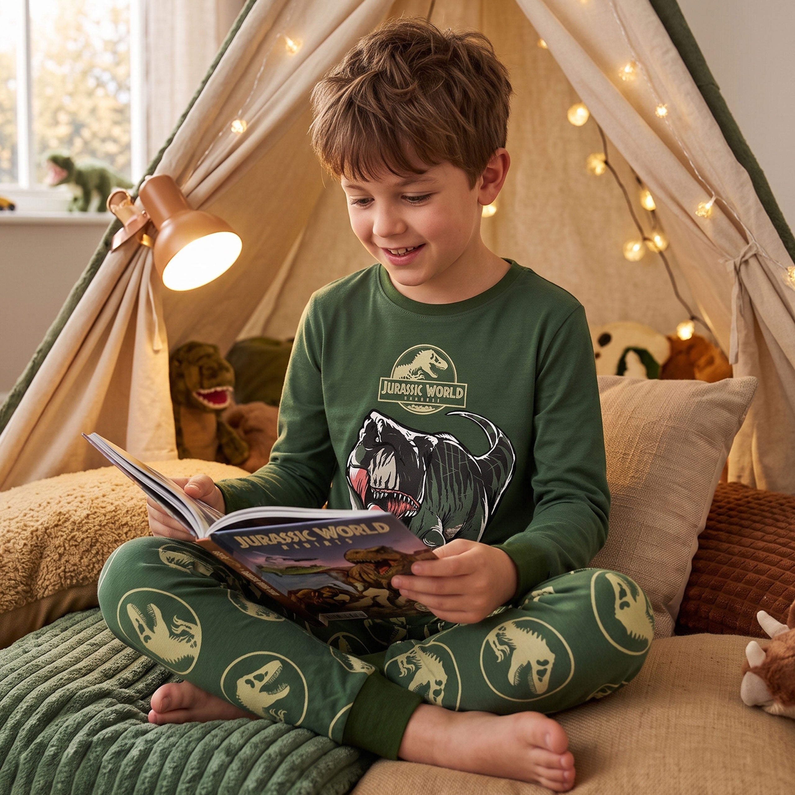 Jurassic World T-Rex Long Sleeve Pyjamas