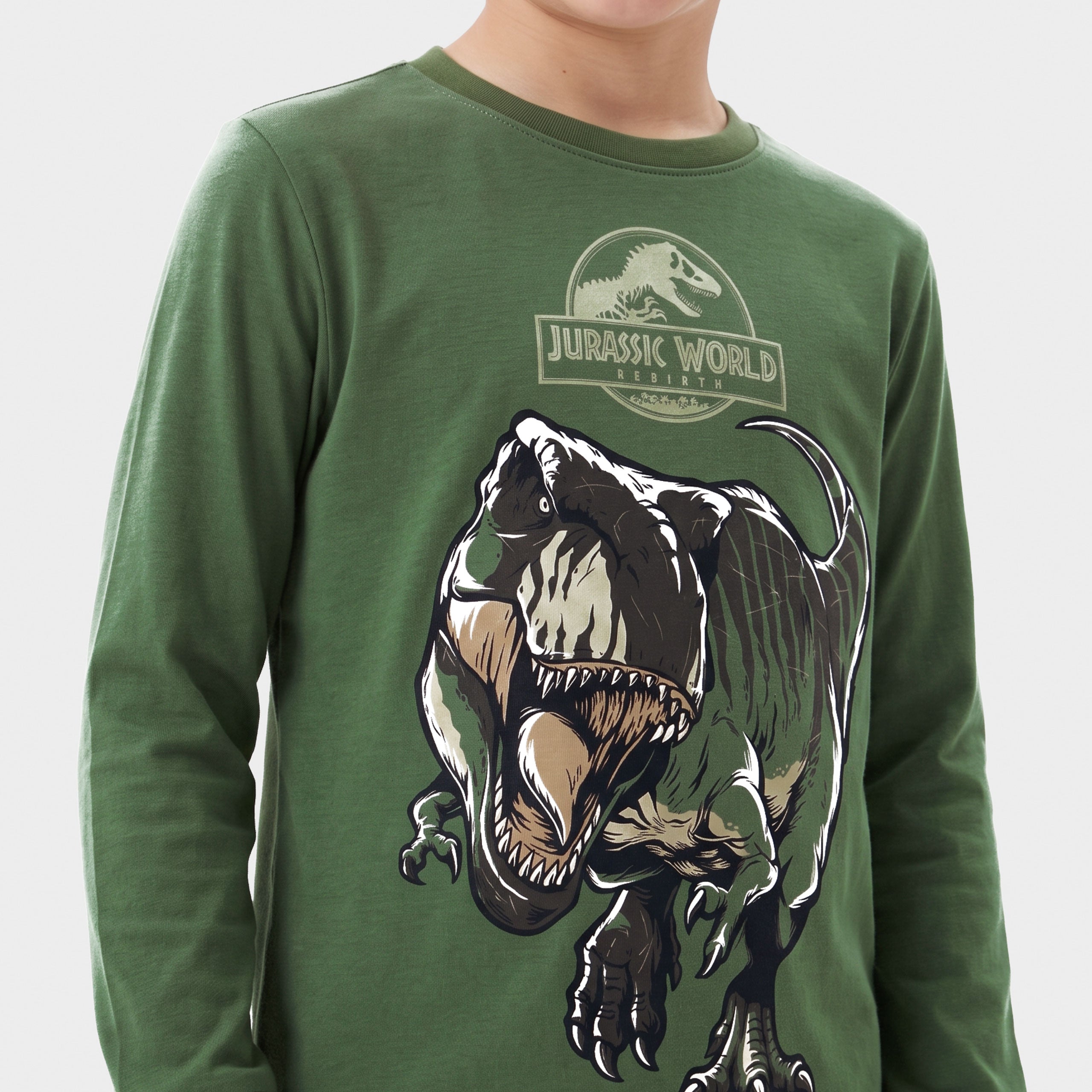 Jurassic World T-Rex Long Sleeve Pyjamas