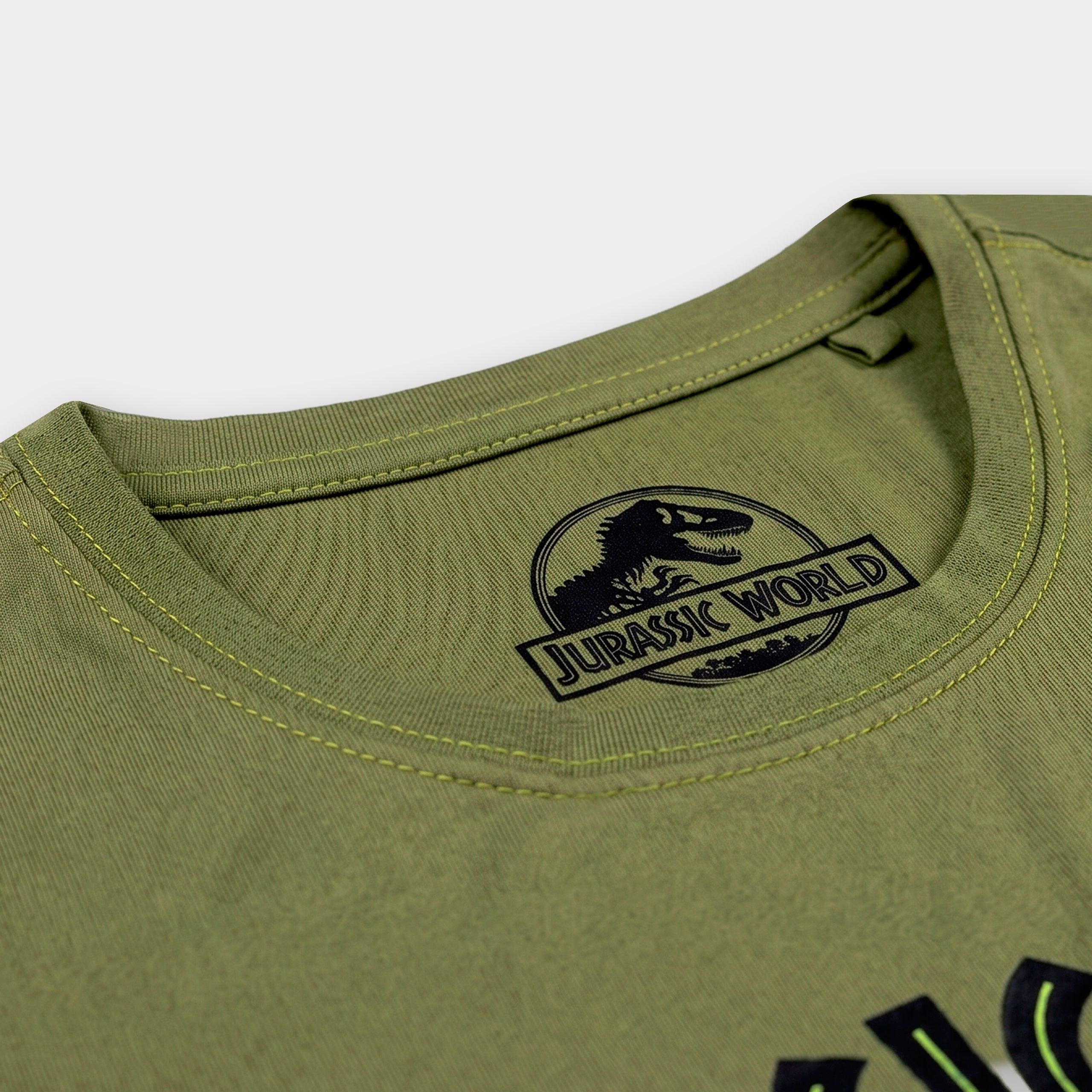 Jurassic World Green Dino Back Print T-Shirt
