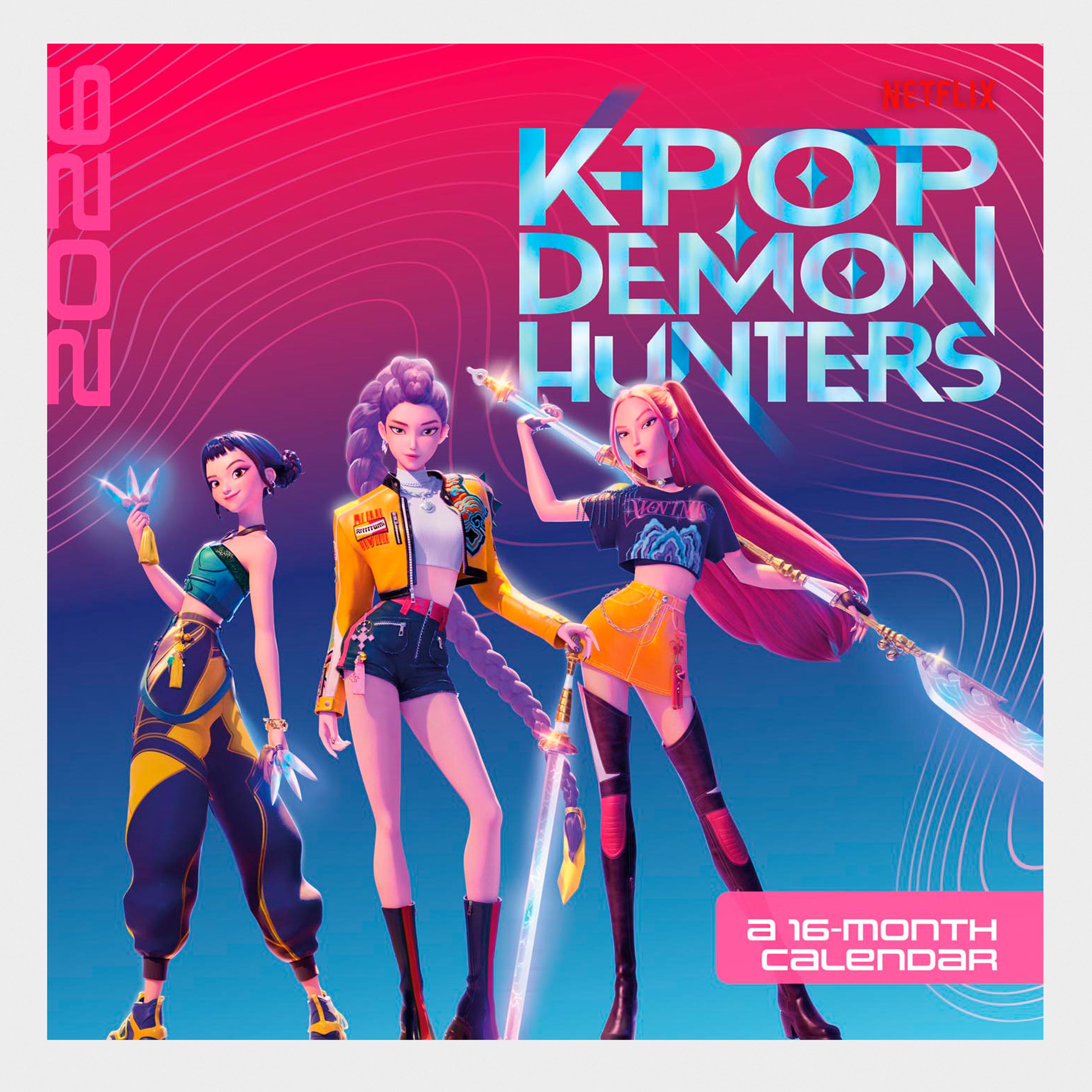 Kpop Demon Hunters 2026 Calendar