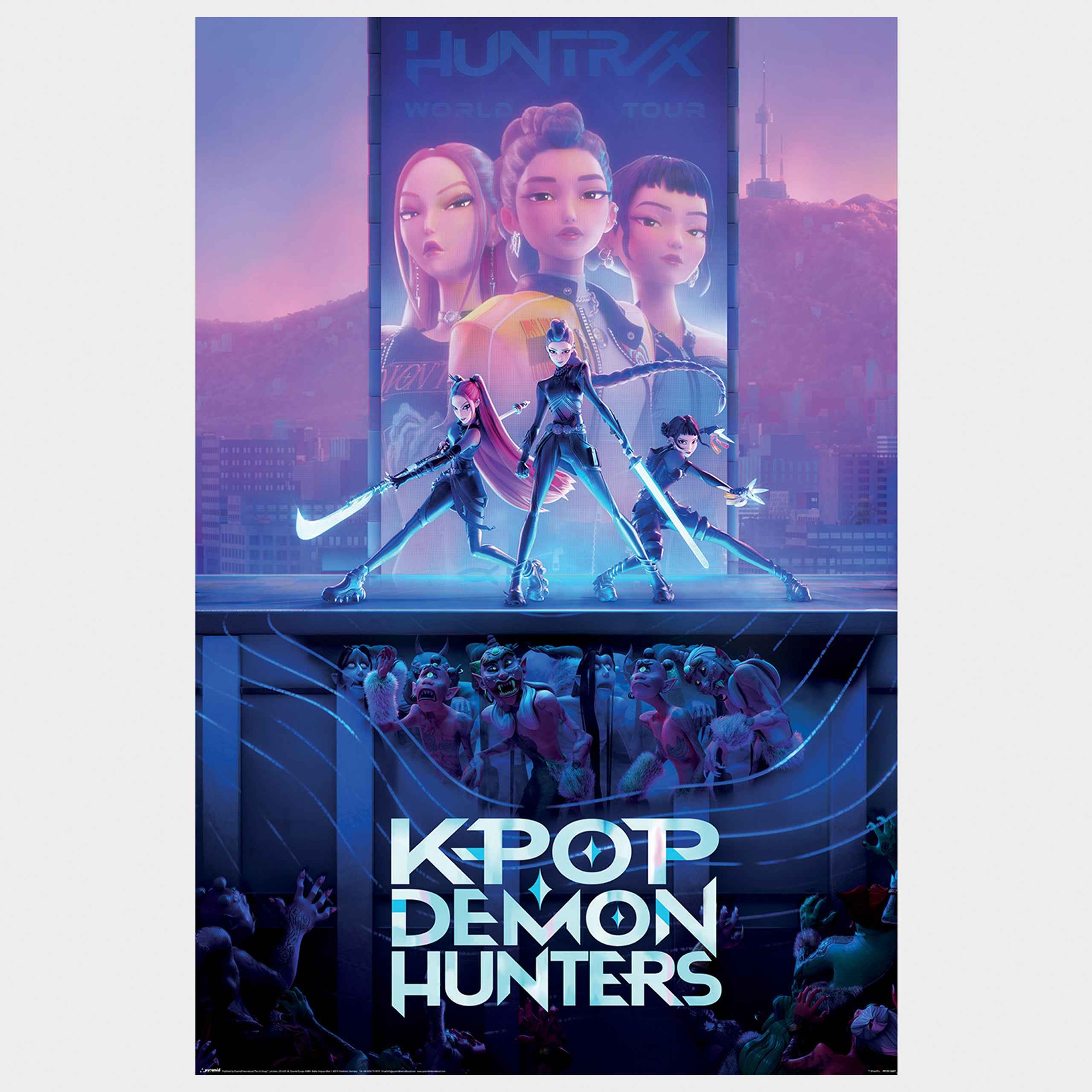 K-Pop Demon Hunters Huntrix Poster
