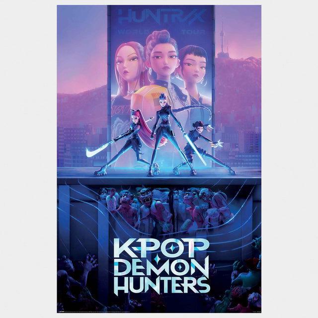K-Pop Demon Hunters Huntrix Poster